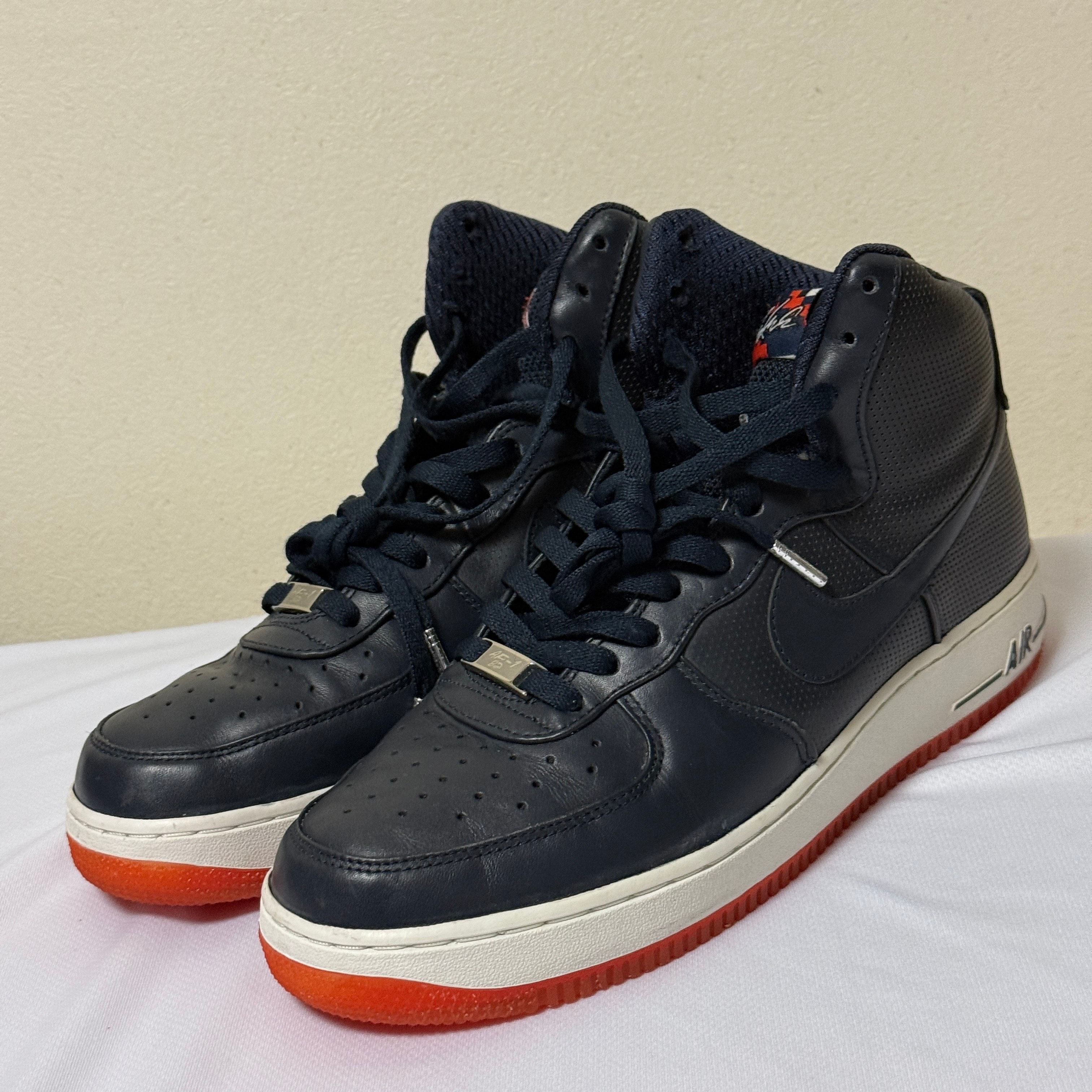 Futura × Nike Air Force 1 High "Be True Syracuse"