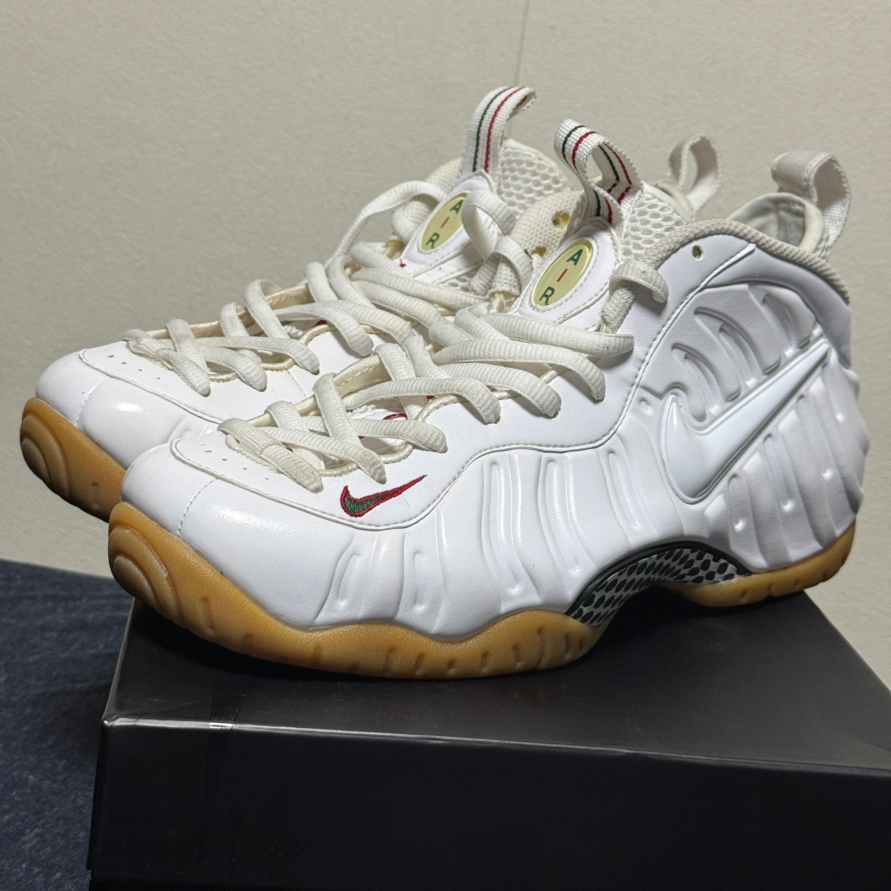 Nike Air Foamposite Pro "White Gucci"