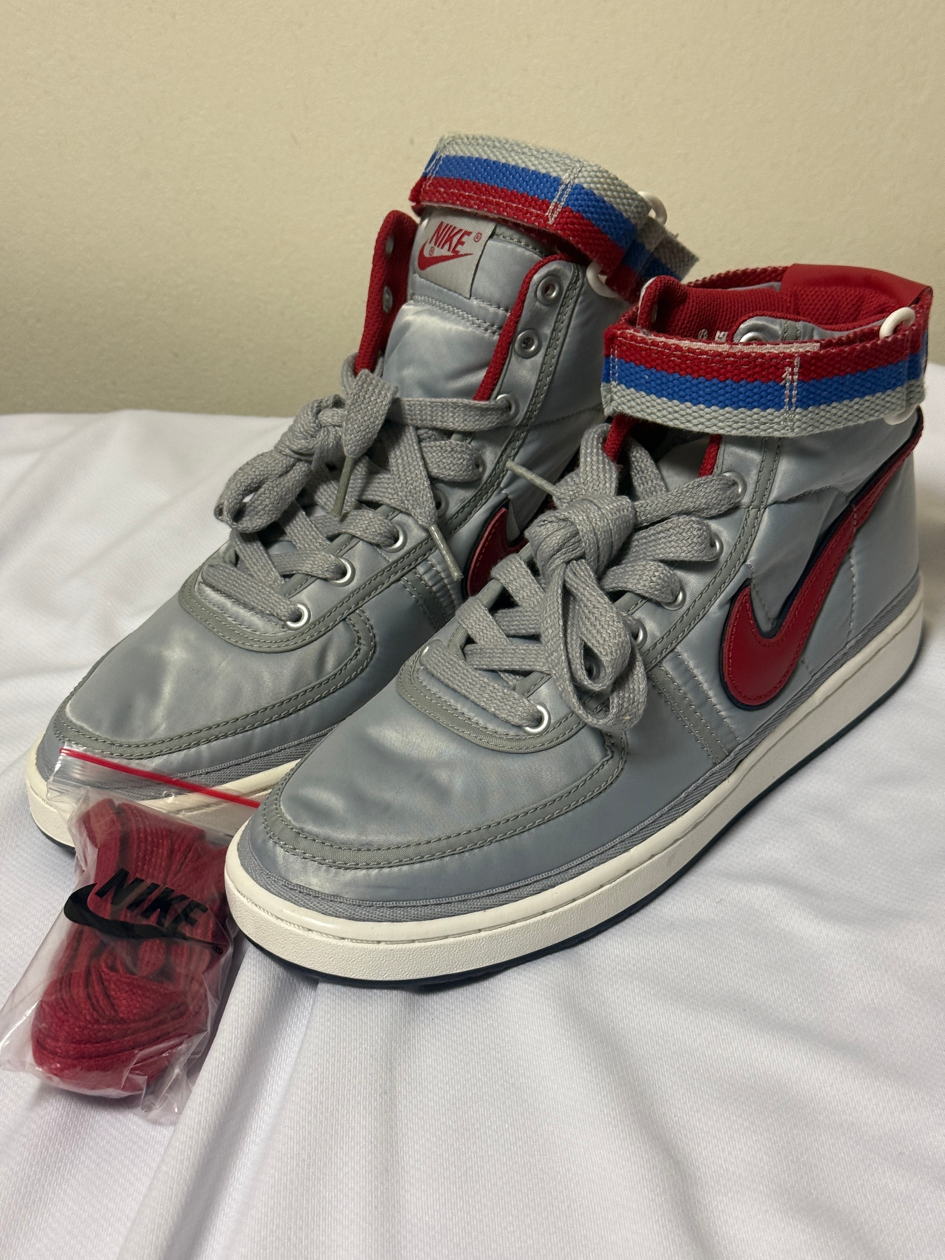 ナイキ バンダル ハイ サプリーム QS "メタリックシルバー" (2017)