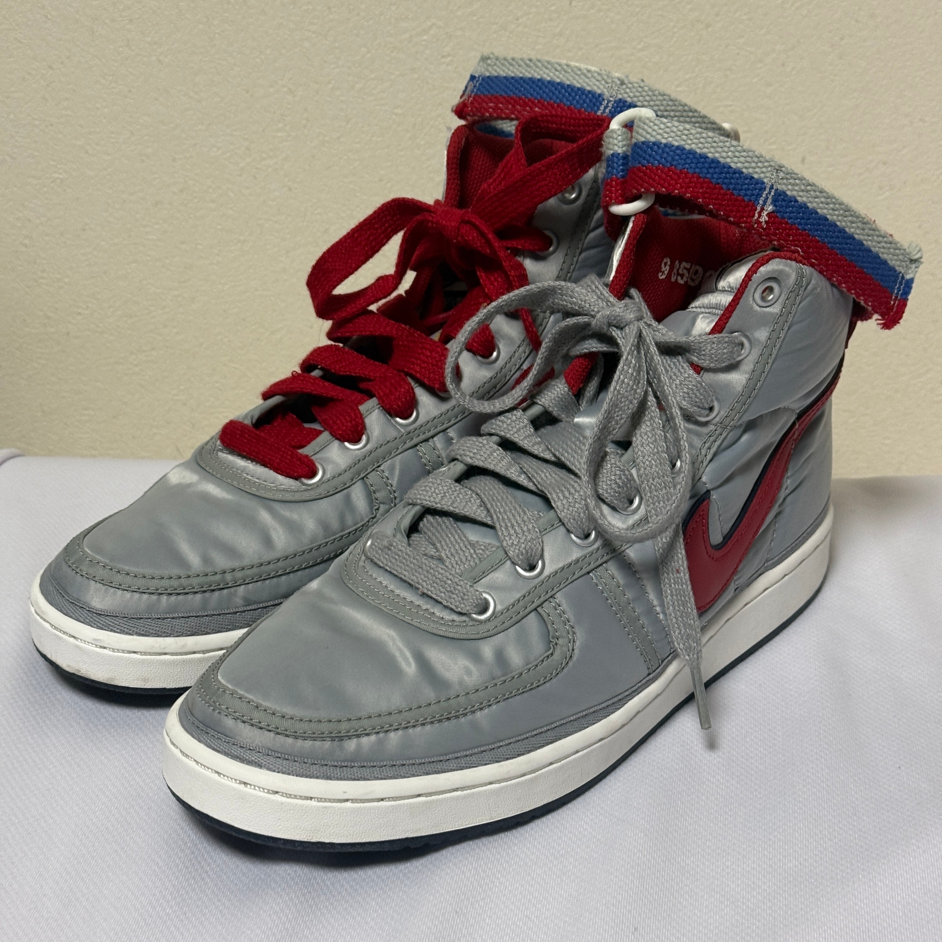 ナイキ バンダル ハイ サプリーム QS "メタリックシルバー" (2017)