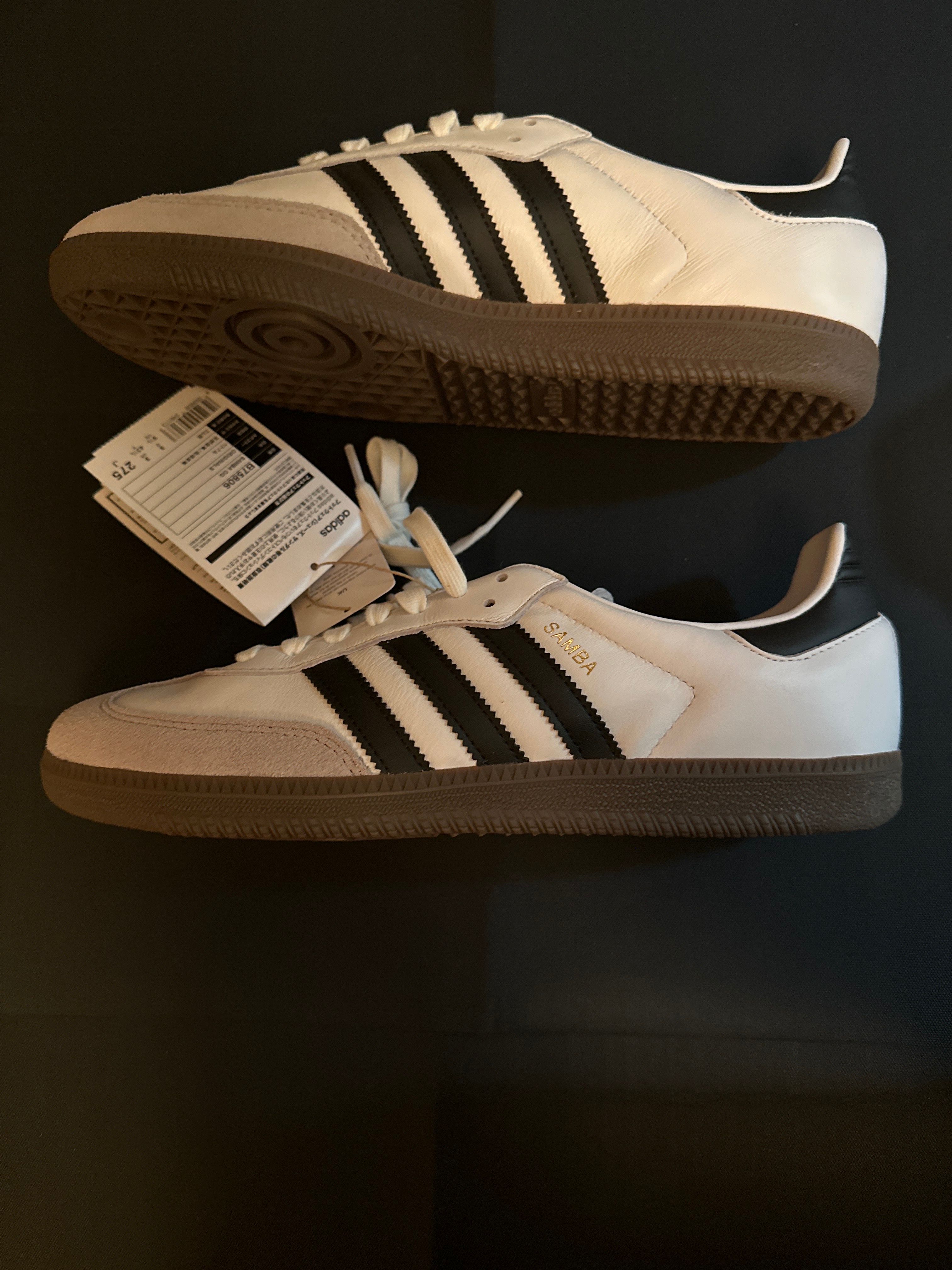 adidas Samba OG "Cloud White/Core Black/Clear Granite"