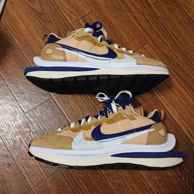 Sacai × Nike Vapor Waffle "Sesame And Blue Void"