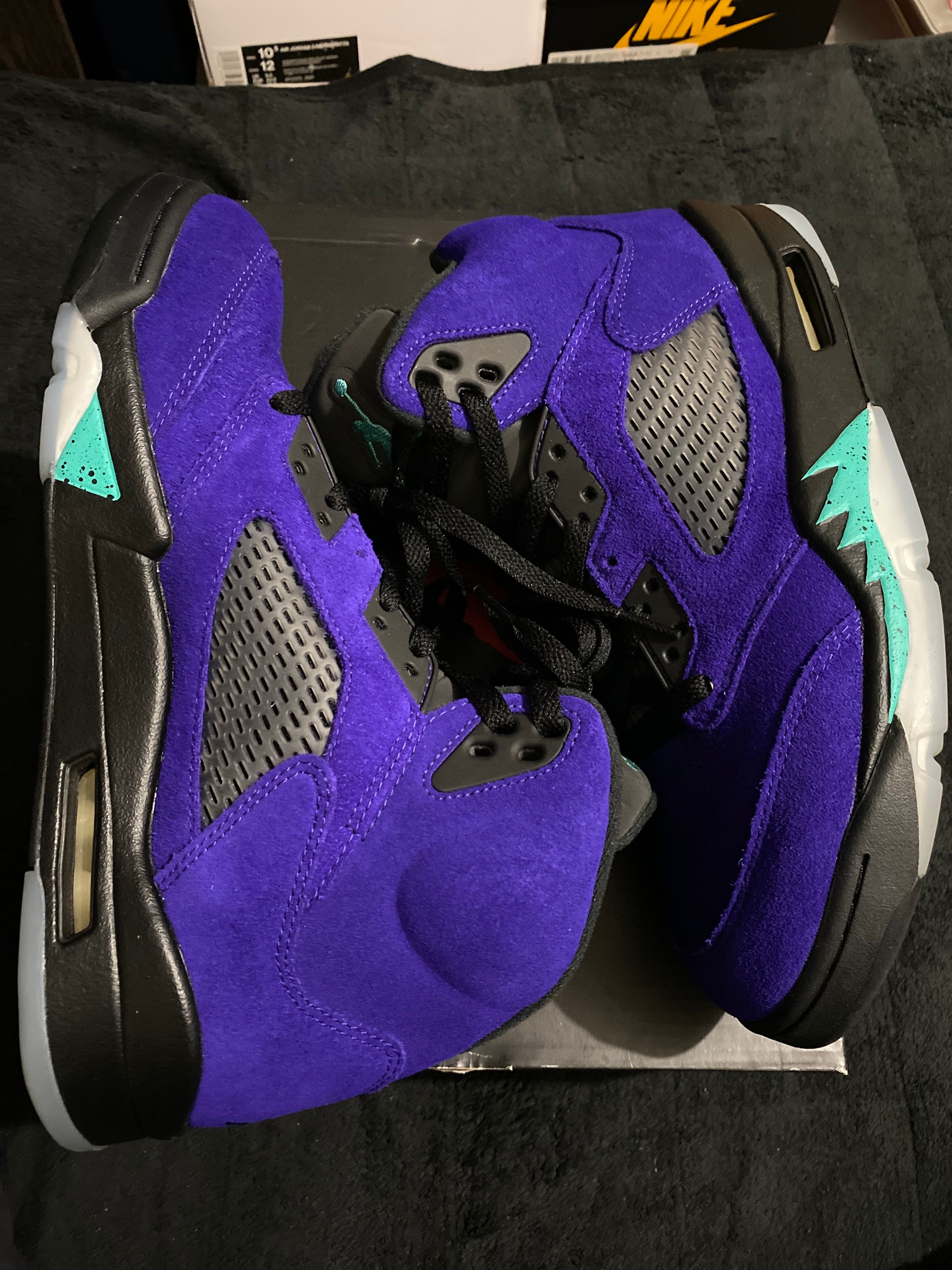 NIKE AIR JORDAN 5 "PURPLE GRAPE"