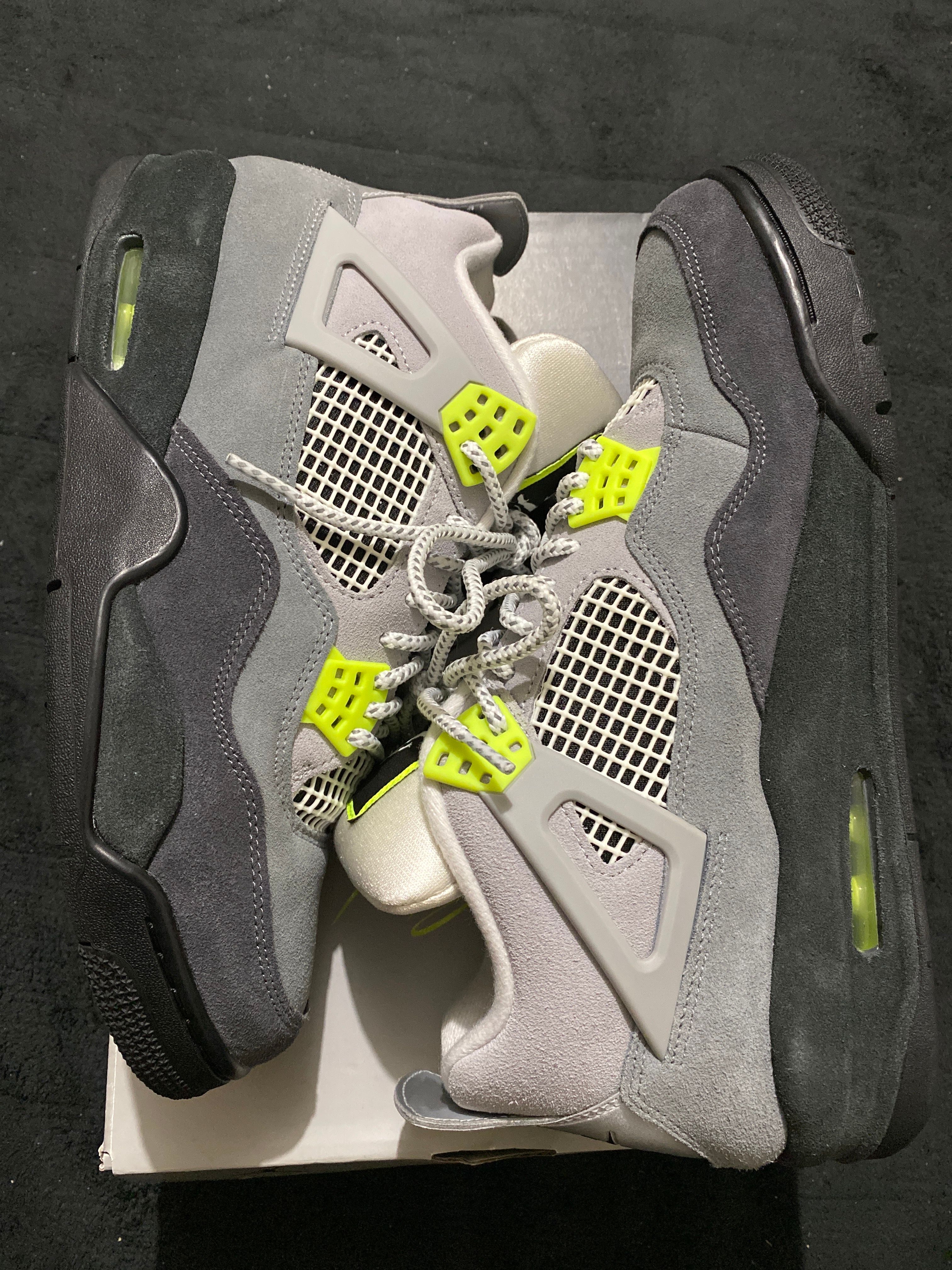 NIKE AIR JORDAN 4 RETRO LE "NEON"