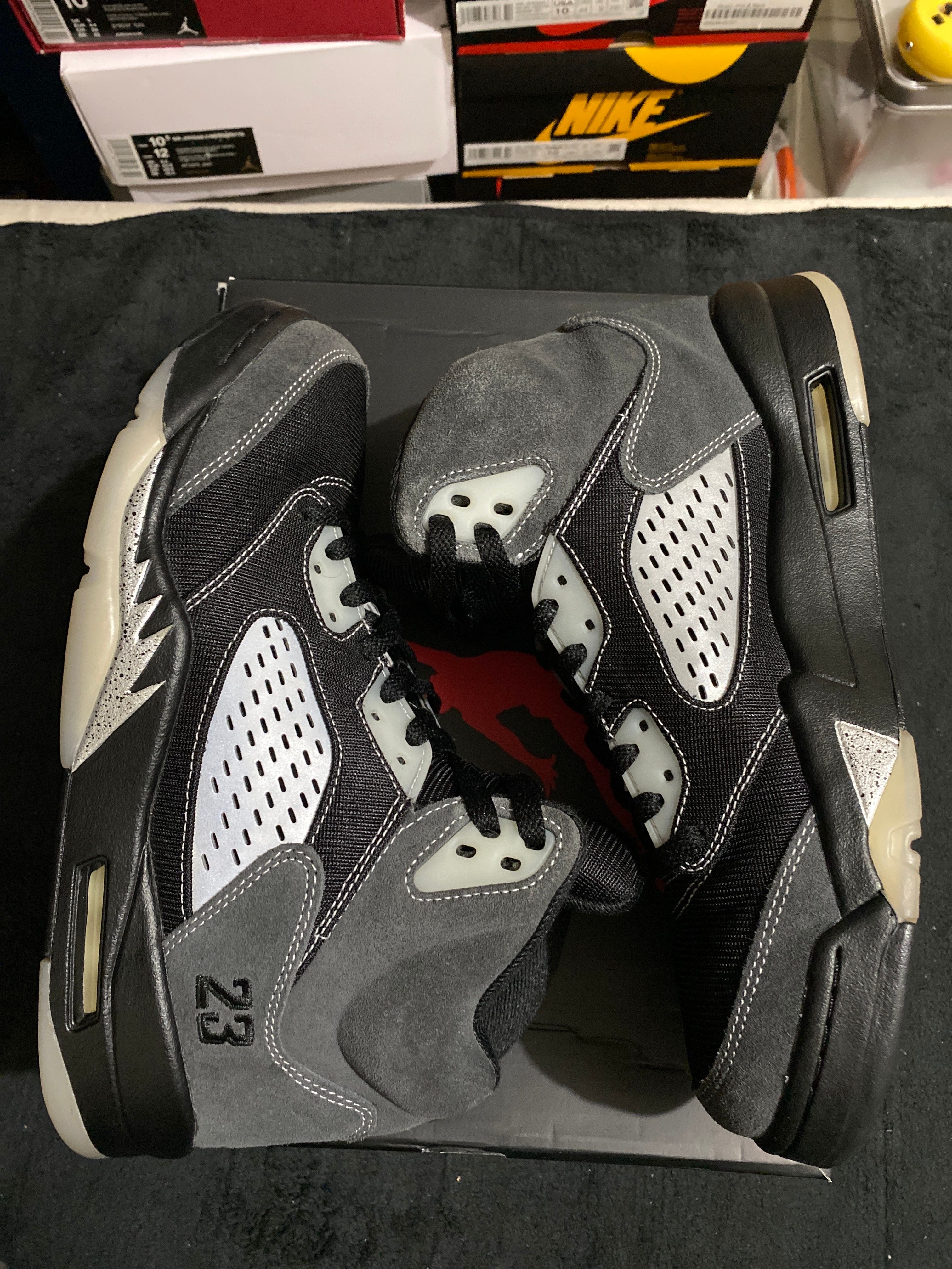 NIKE AIR JORDAN 5 "ANTHRACITE"