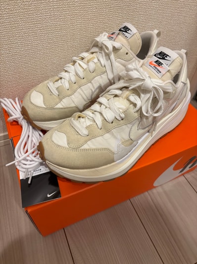 sacai × Nike Vapor Waffle "White Gum"
