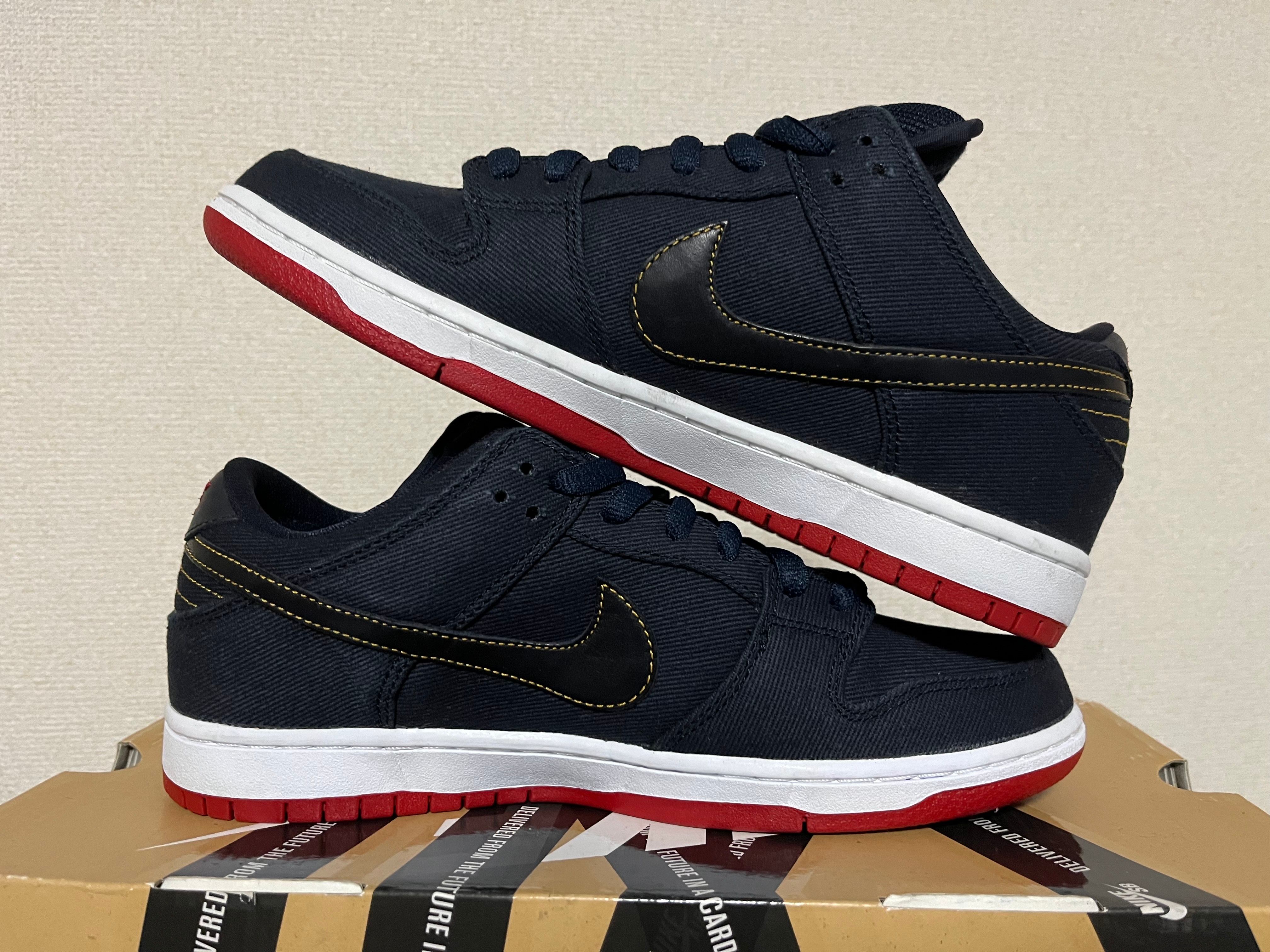Levis × Nike Dunk SB Low "Blue Denim"