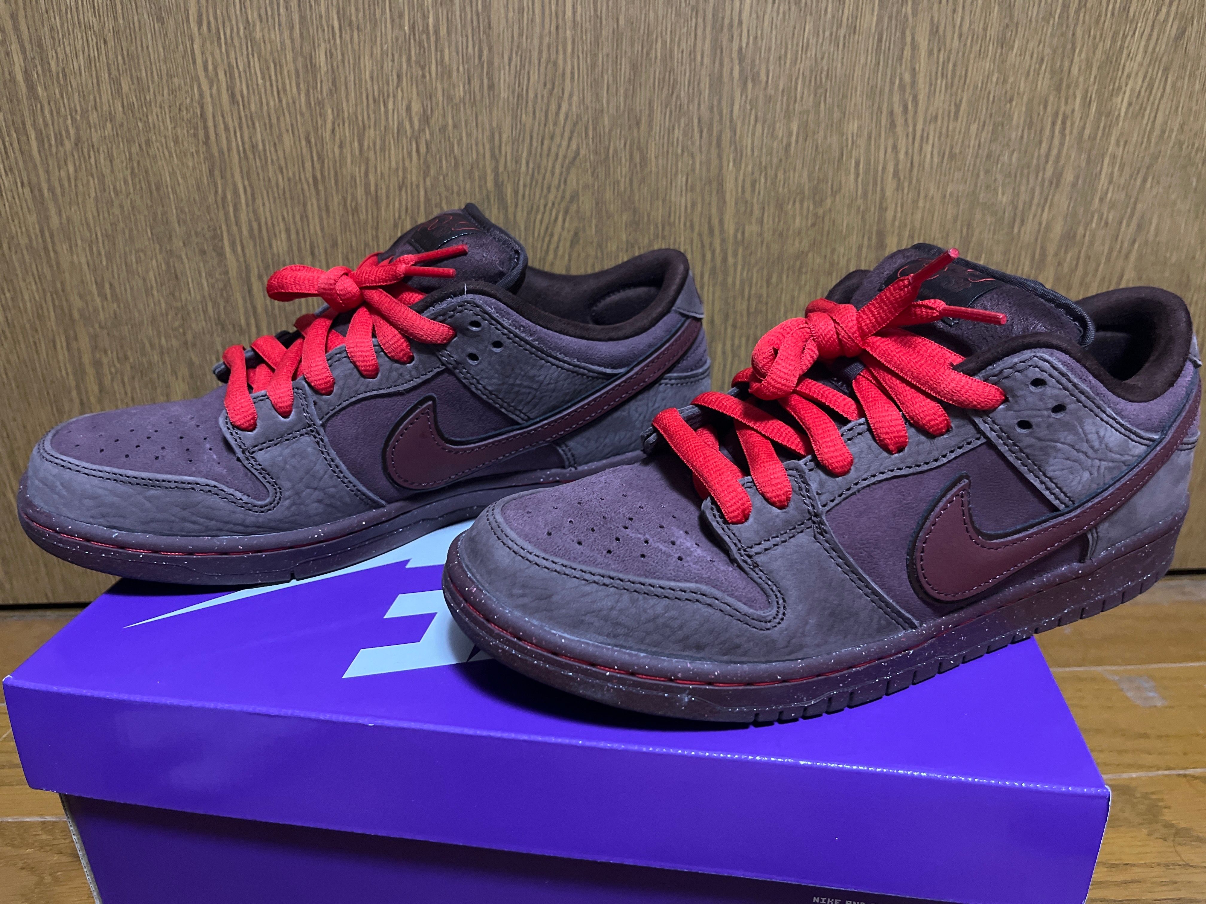 Nike SB Dunk Low PRM City of Love "Burgundy"