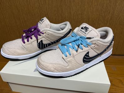 Albino & Preto × Nike SB Dunk Low Pro QS "Pearl White"