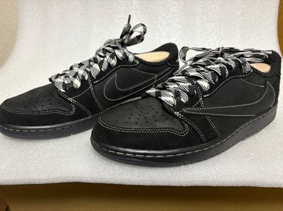 Travis Scott × Nike Air Jordan 1 Low OG SP "Black Phantom"