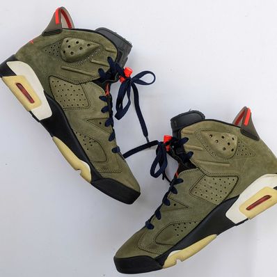 Travis Scott × Nike Air Jordan 6 Retro "Medium Olive"