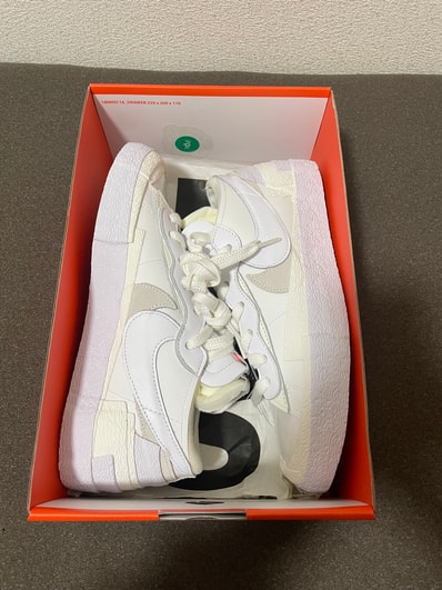 sacai × Nike Blazer Low "White Patent Leather"