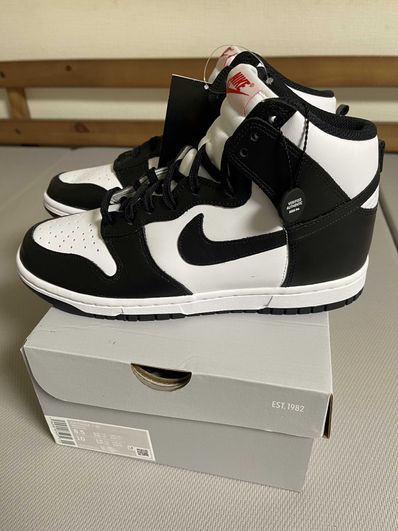 Nike Women's Dunk High "Black and White"