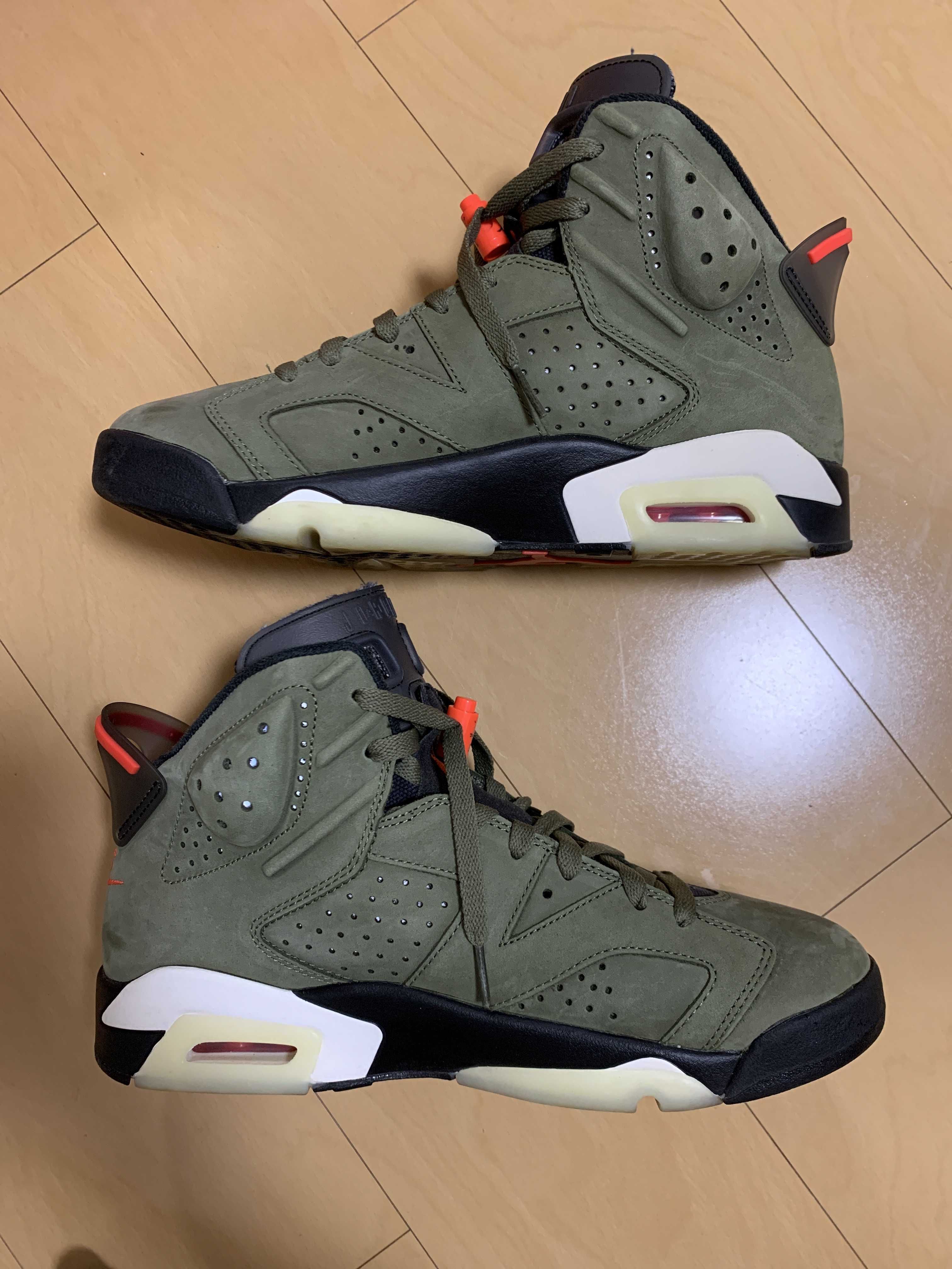 Travis Scott × Nike Air Jordan 6 Retro "Medium Olive"