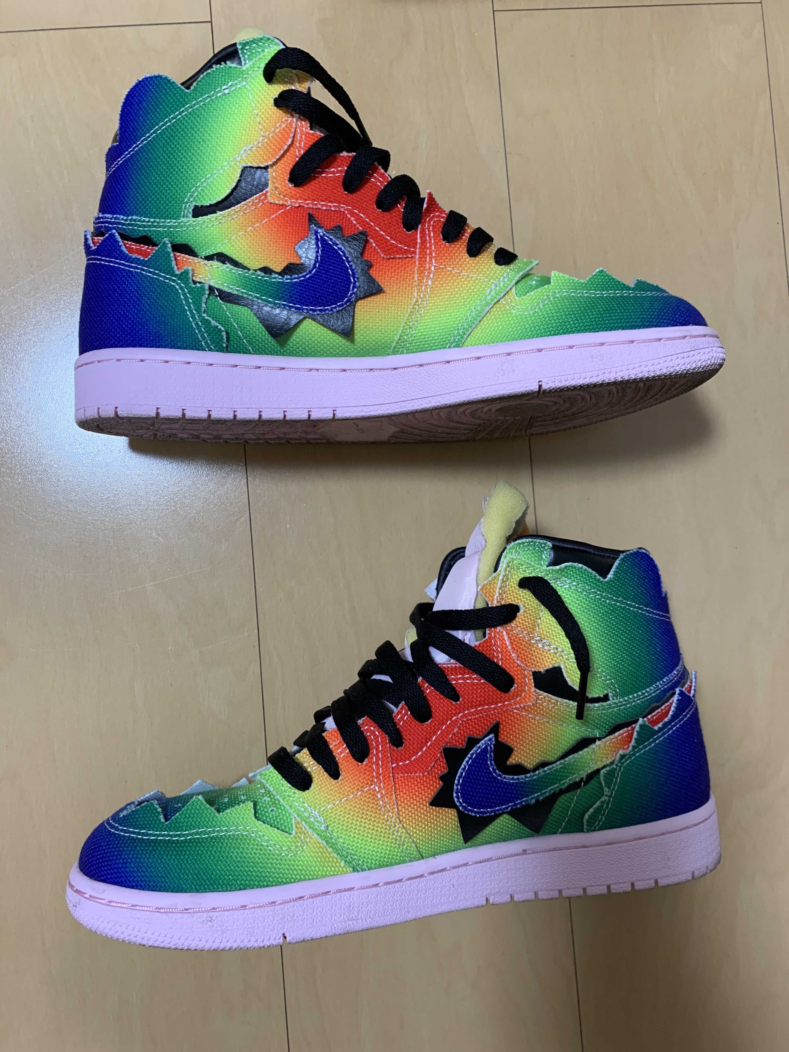J Balvin × Nike Air Jordan 1 High OG "Rainbow"