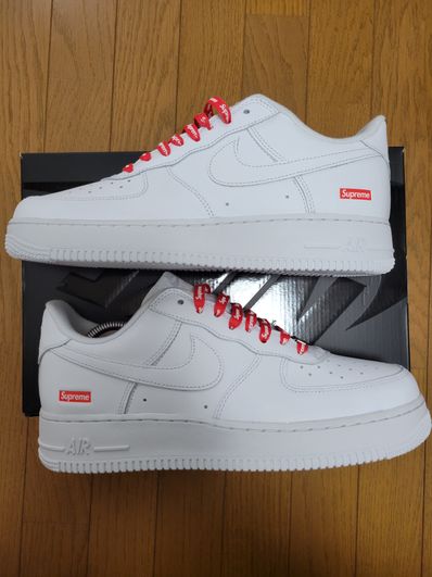 Supreme × Nike Air Force 1 Low "White"