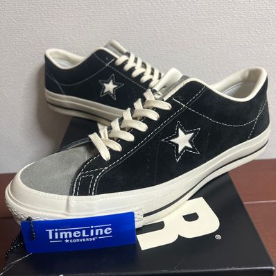 SOMA × Converse One Star J VTG Suede TimeLine "Black/Grey"