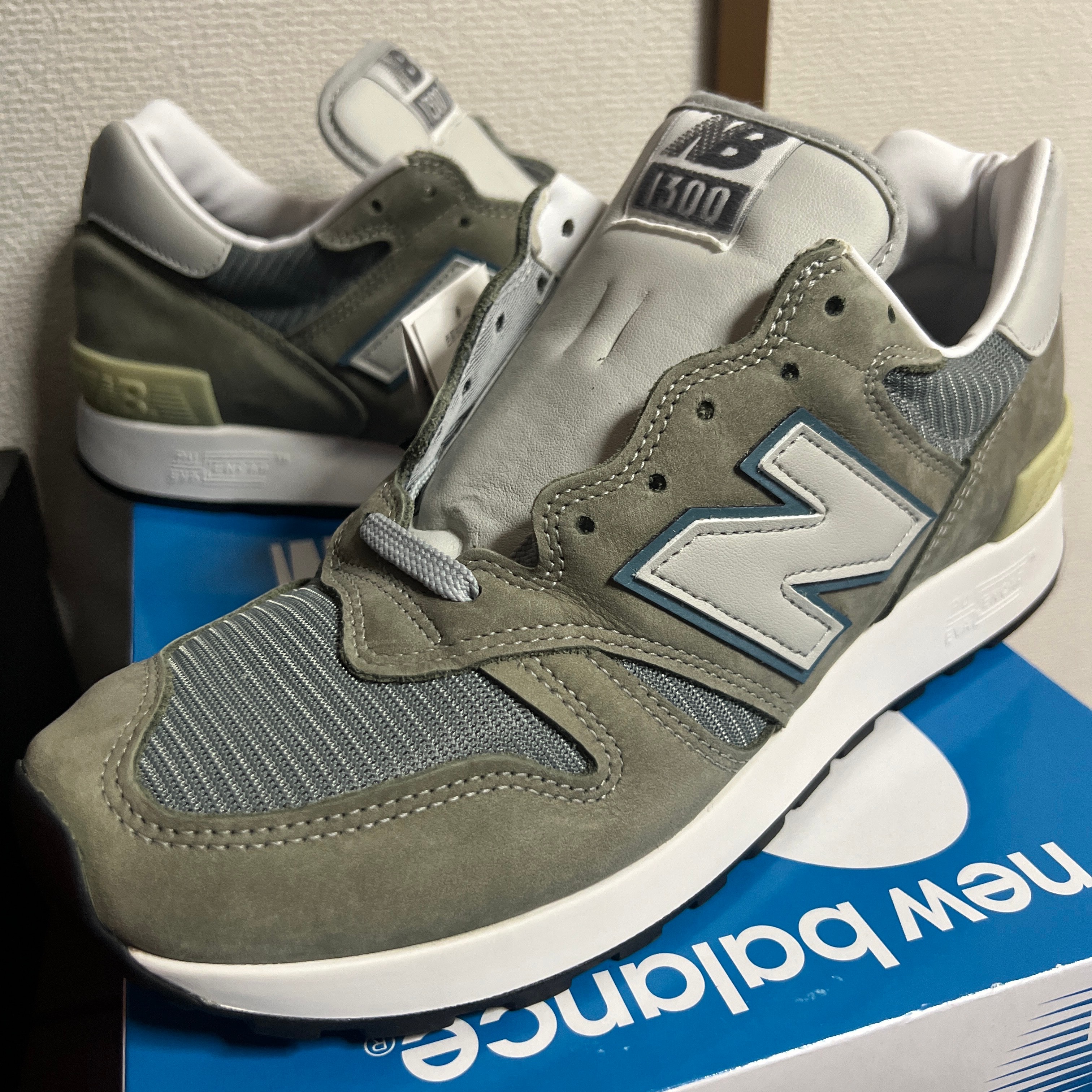 New Balance 1300JP Made in USA "Mirage Gray/Monument/Silver Birch" (2025)