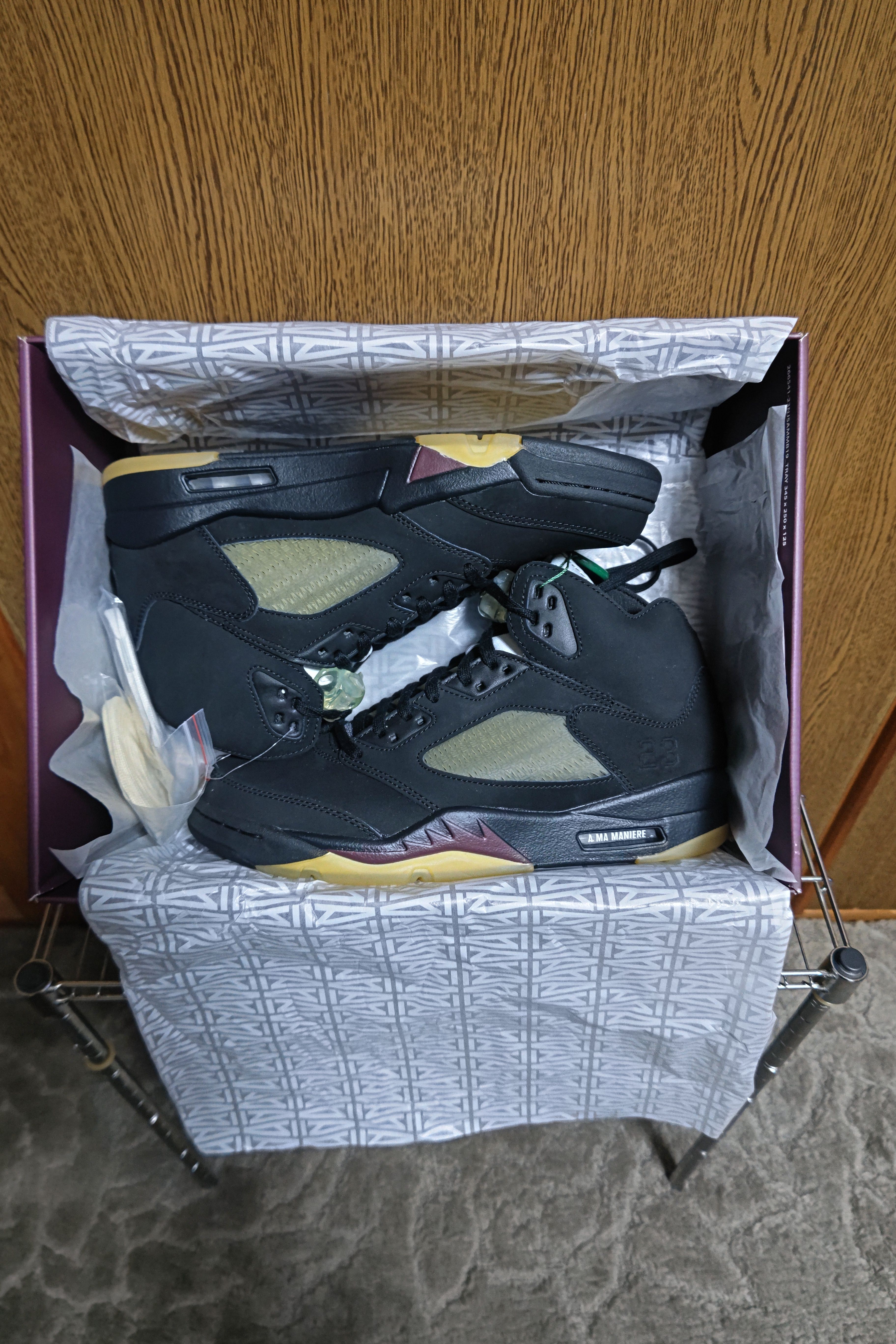 A Ma Maniere × Nike Air Jordan 5 Retro SP "Black"