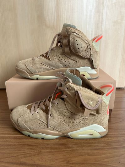 Travis Scott × Nike Air Jordan 6 "British Khaki"
