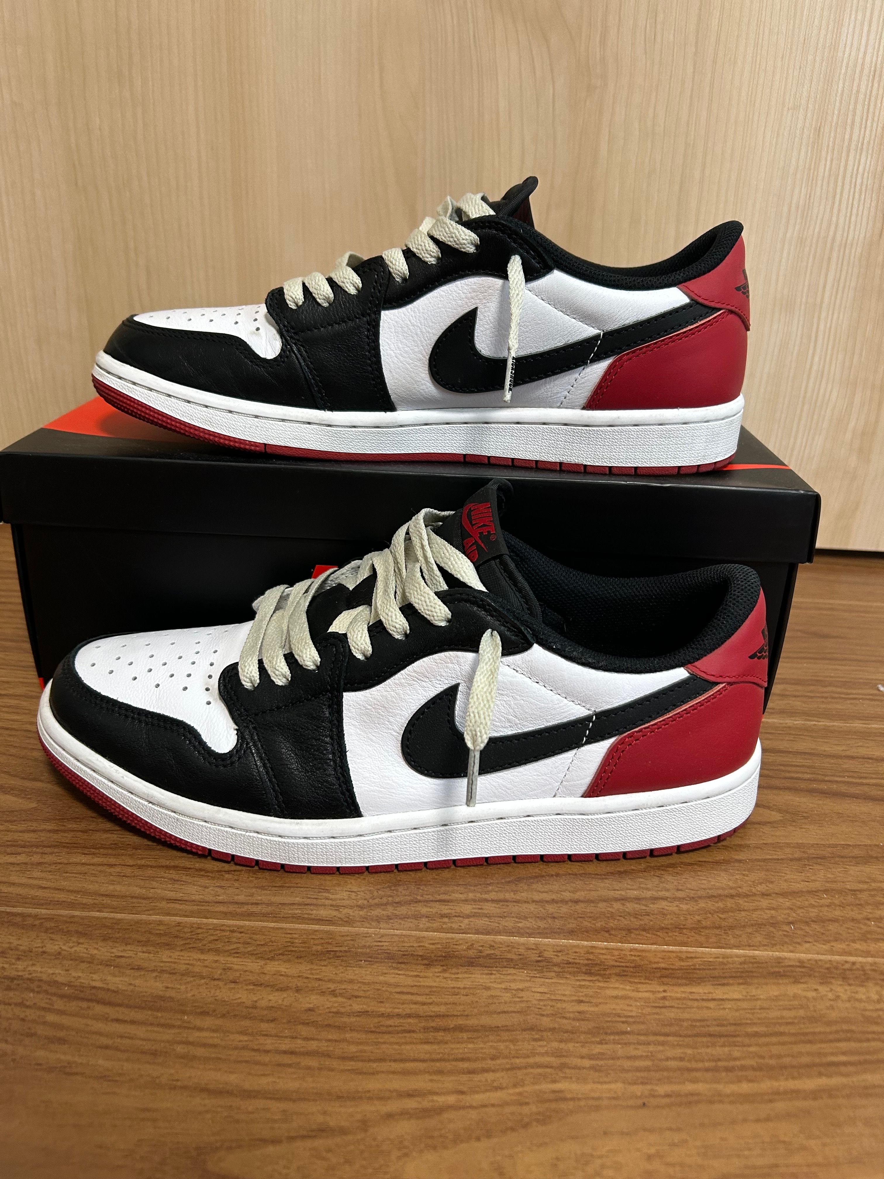 Nike Air Jordan 1 Retro Low OG "Black Toe"