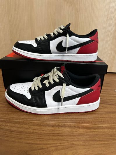 Nike Air Jordan 1 Retro Low OG "Black Toe"