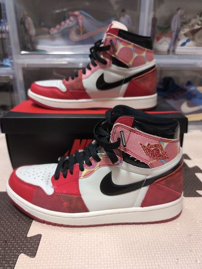 Spider-Man × Nike Air Jordan 1 Retro High OG SP "Spider-Man: Across the Spider-Verse/University Red"