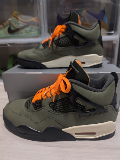 UNDEFEATED × Nike Air Jordan 4 Retro "Deep Green" (2025)