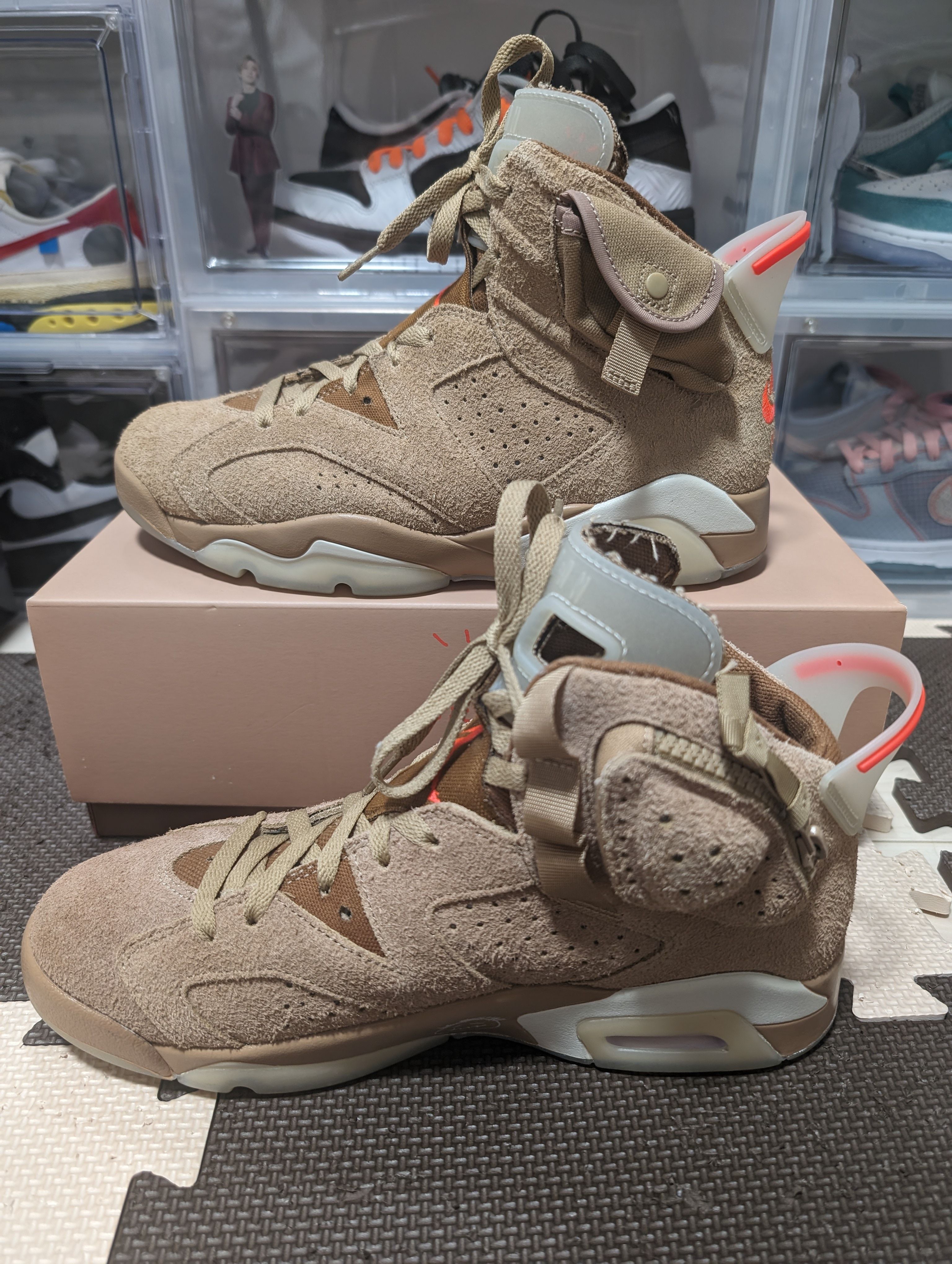 Travis Scott × Nike Air Jordan 6 "British Khaki"
