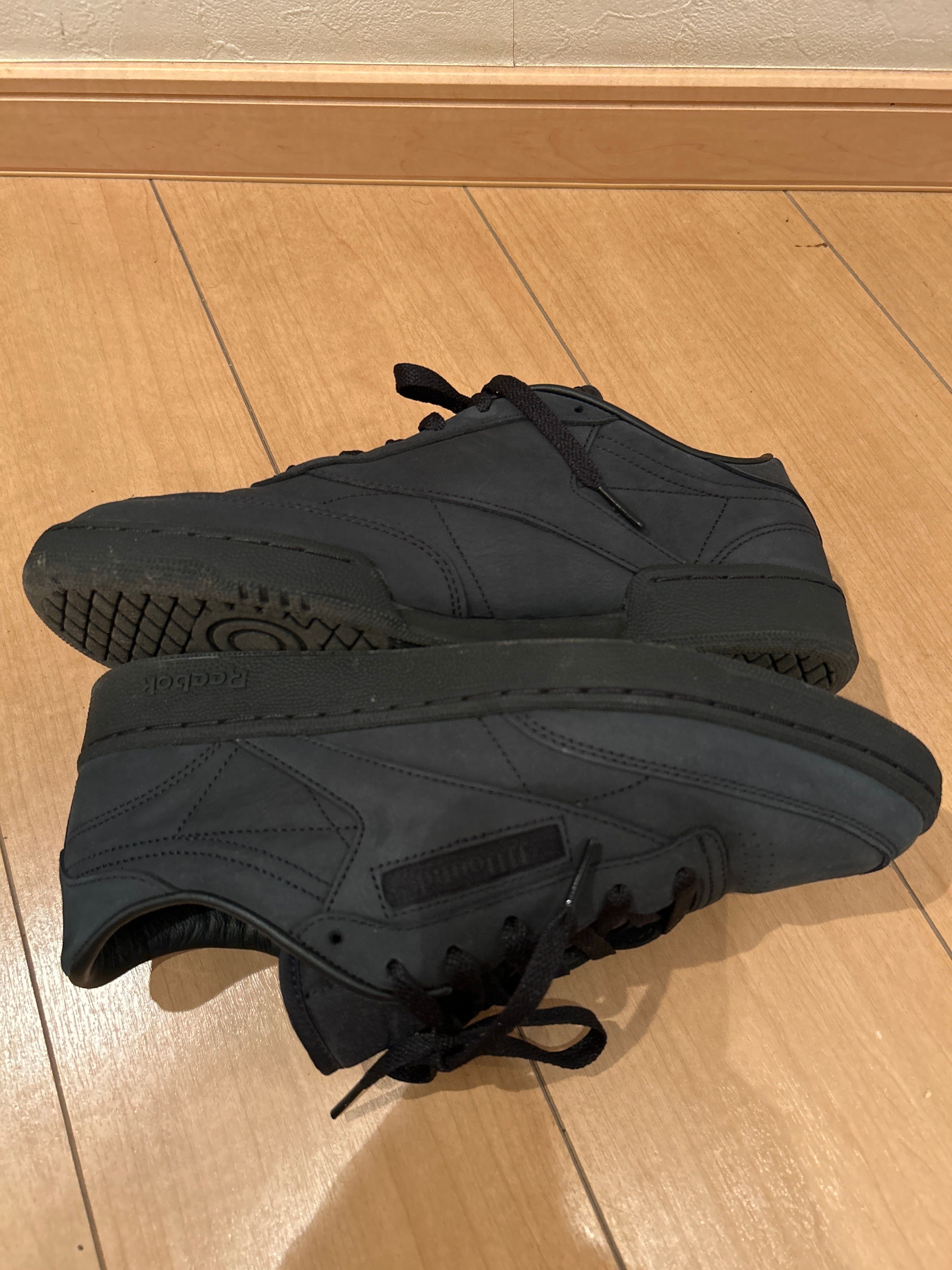 JJJJound × Reebok Club C Nubuk "Black"