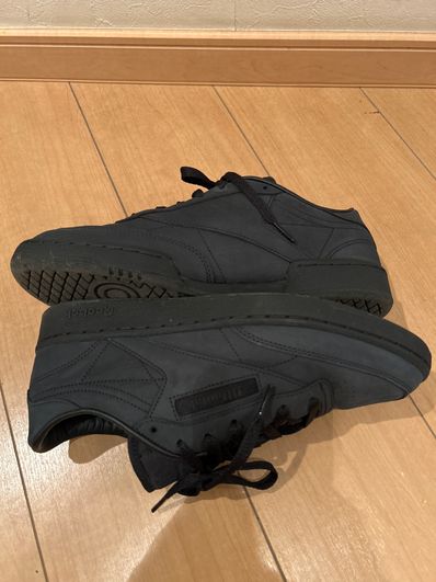 JJJJound × Reebok Club C Nubuk "Black"