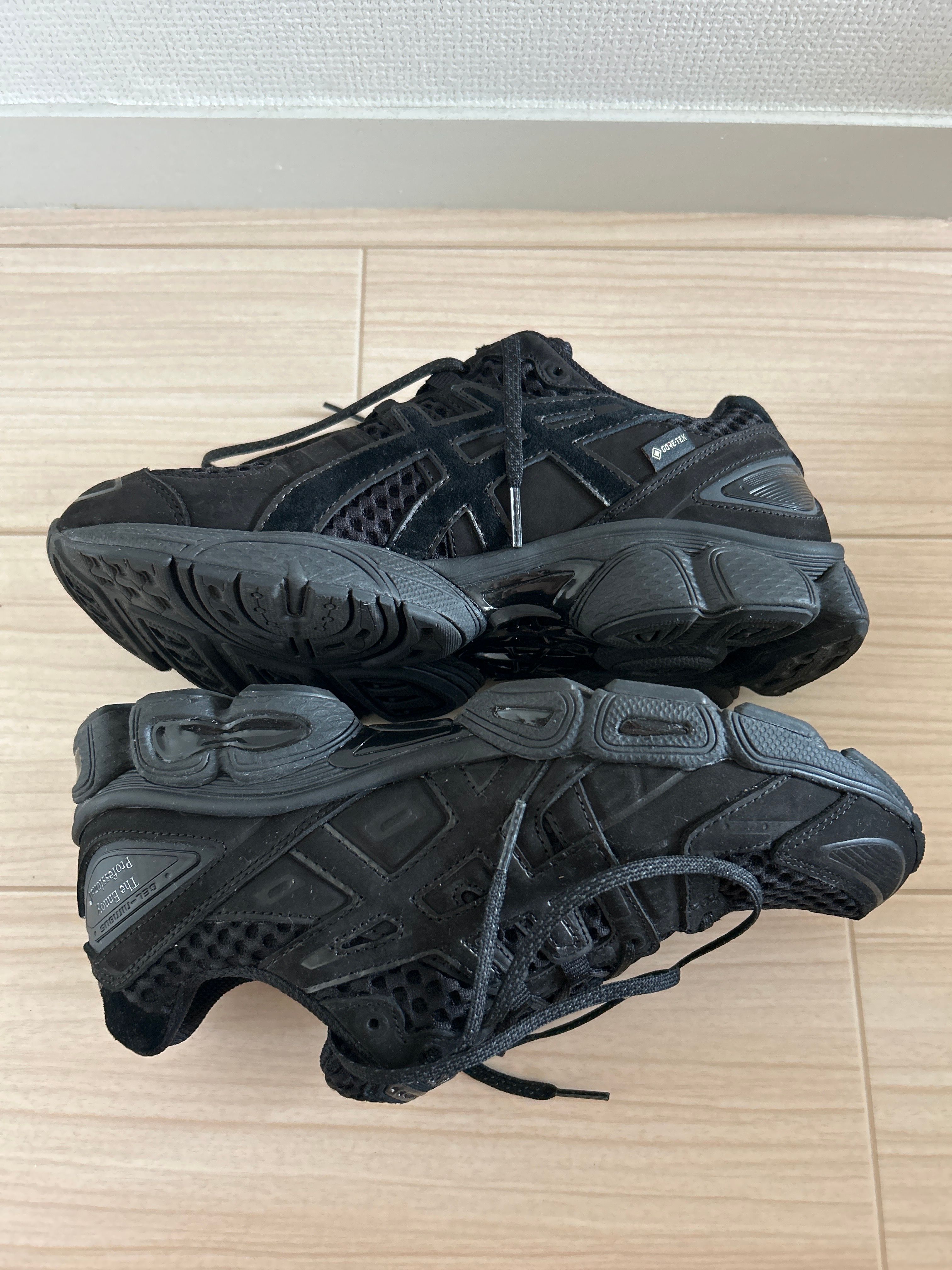 ENNOY × Stylistshibutsu × Asics Gel-Nimbus 9 GORE-TEX "Triple Black"