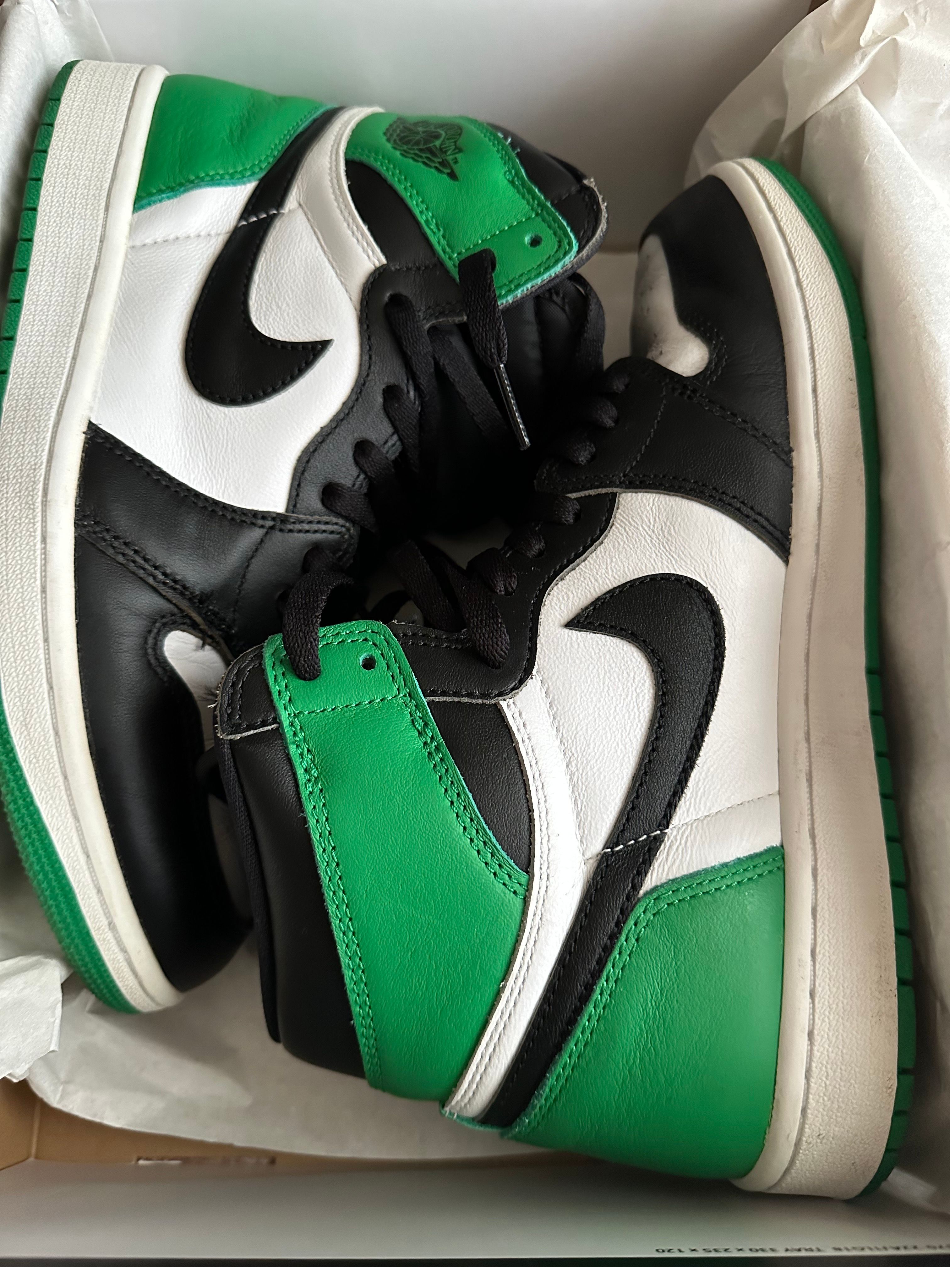 Nike Air Jordan 1 Retro High OG "Celtics/Black and Lucky Green" (2023)