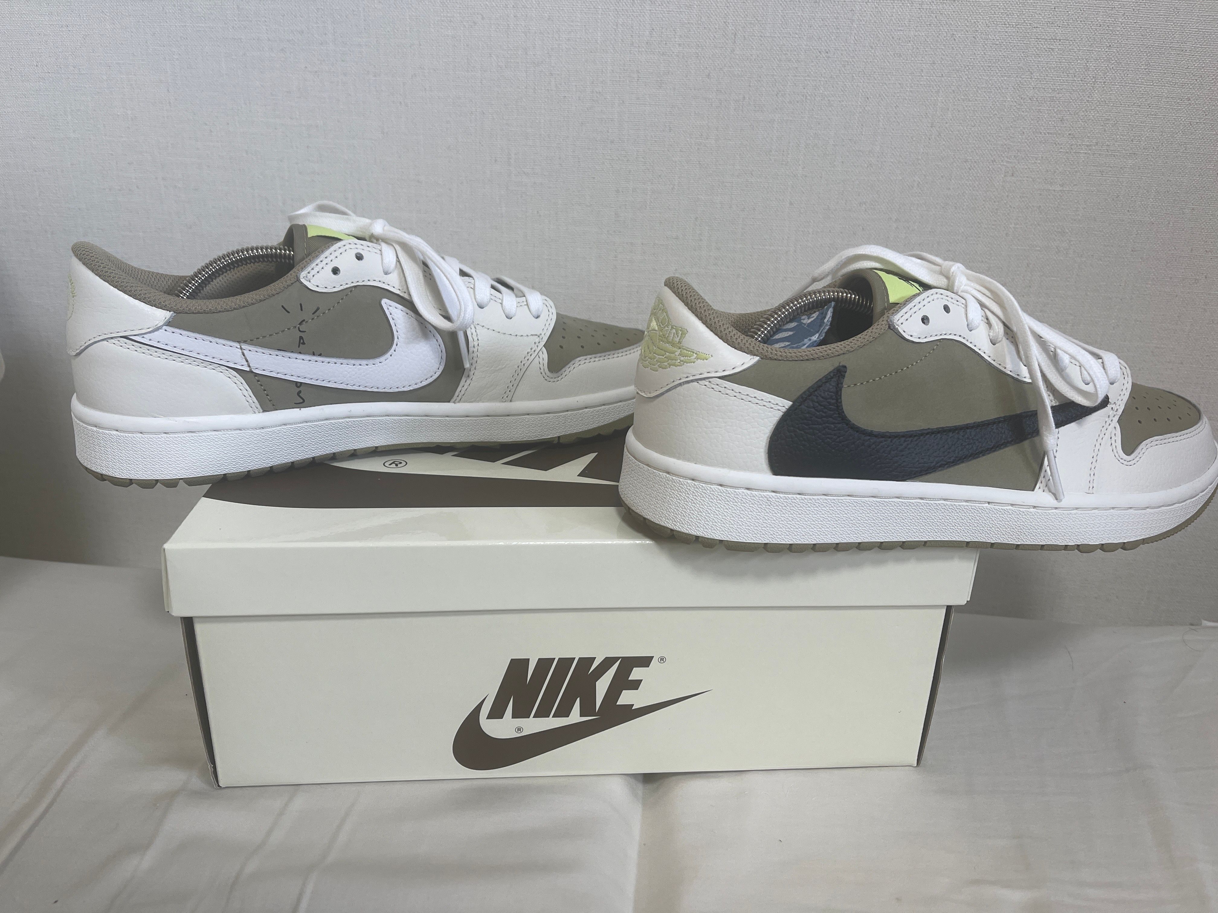 Travis Scott × Nike Air Jordan 1 Low Golf NRG "Neutral Olive"
