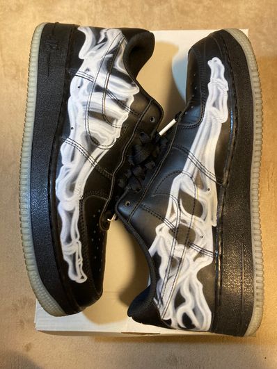 Nike Air Force 1 Low "Black Skeleton"