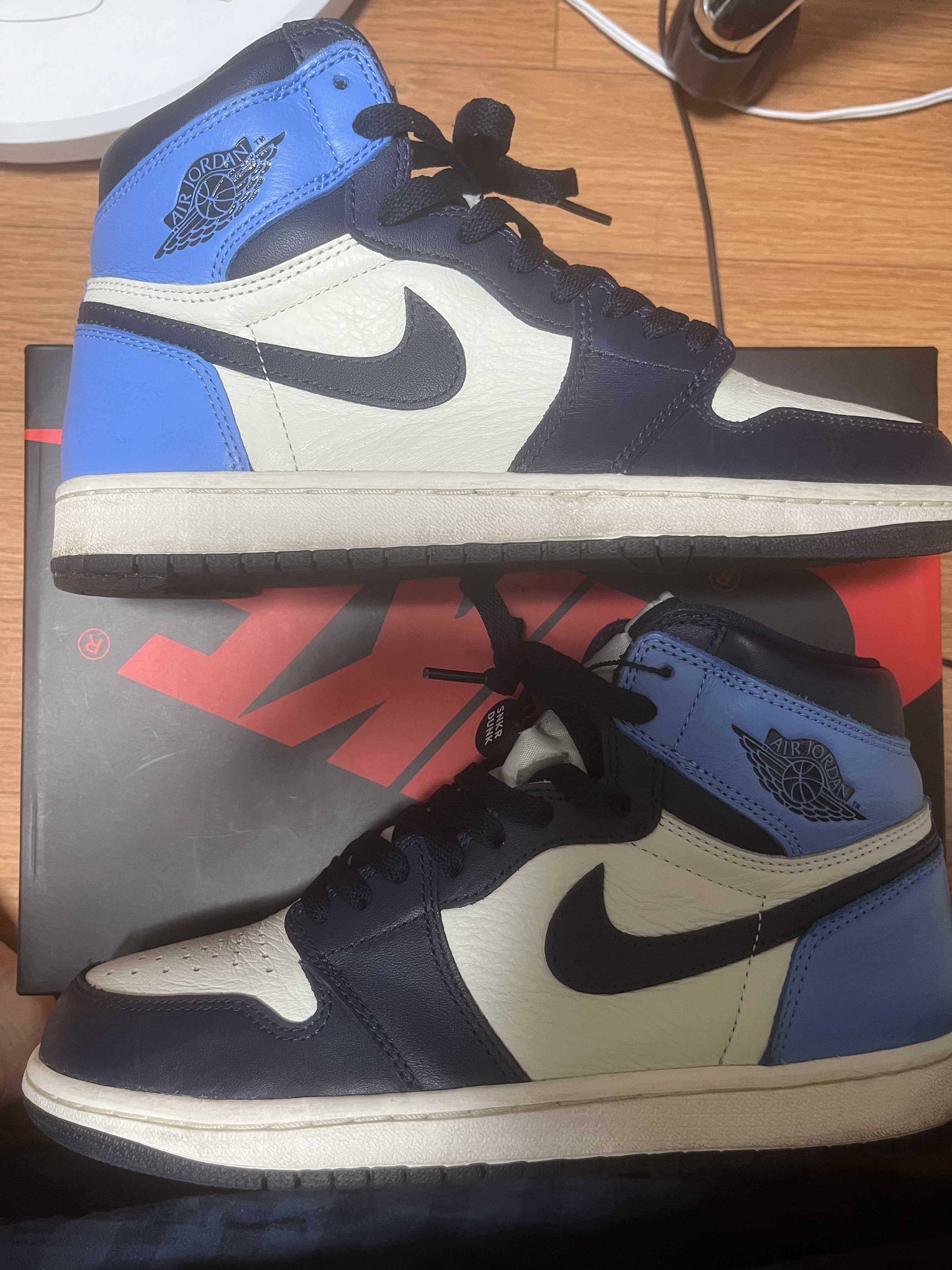 Nike Air Jordan 1 Retro High OG "Obsidian/University Blue"