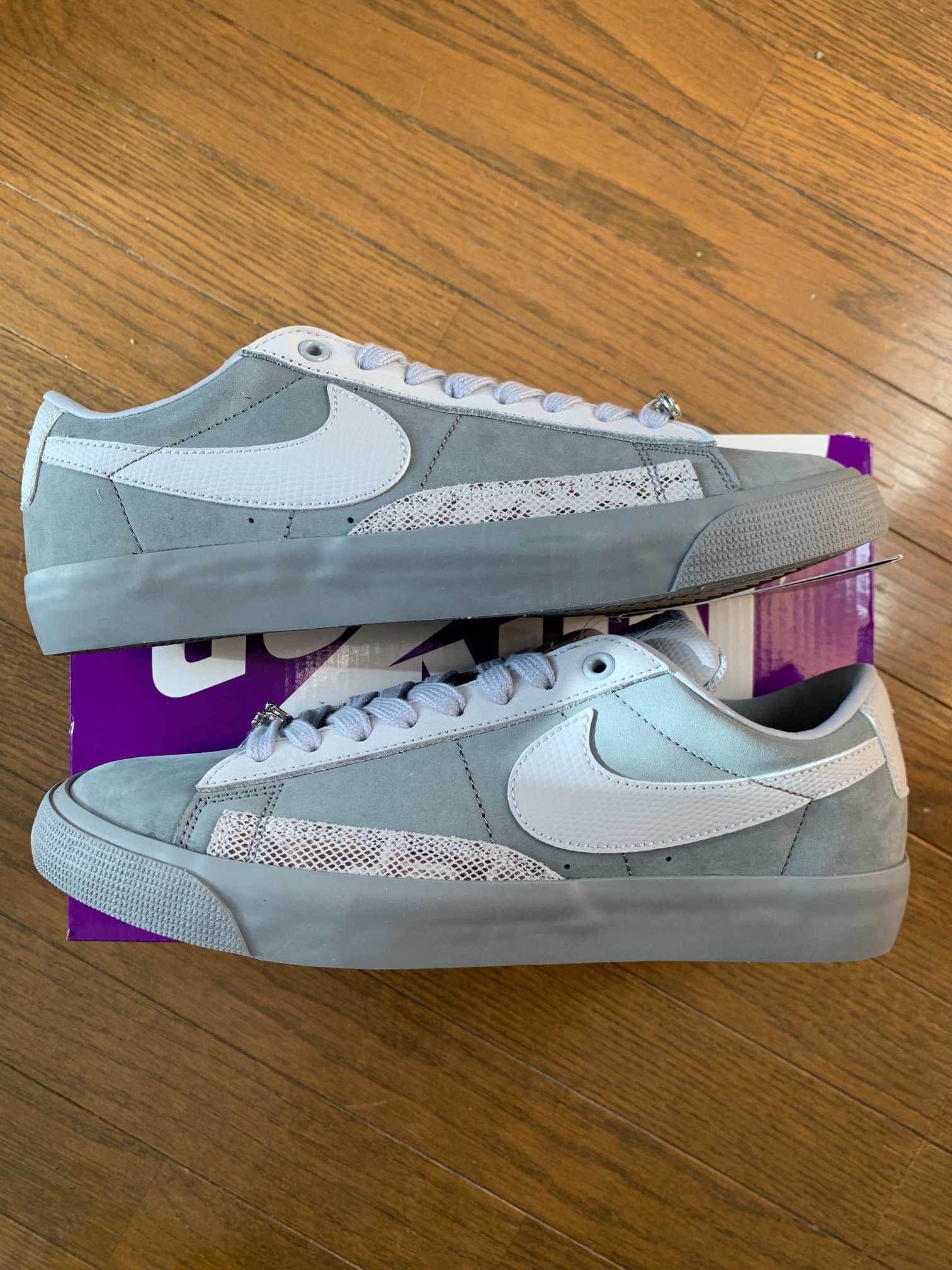 FPAR × Nike SB Blazer Low "Cool Grey"