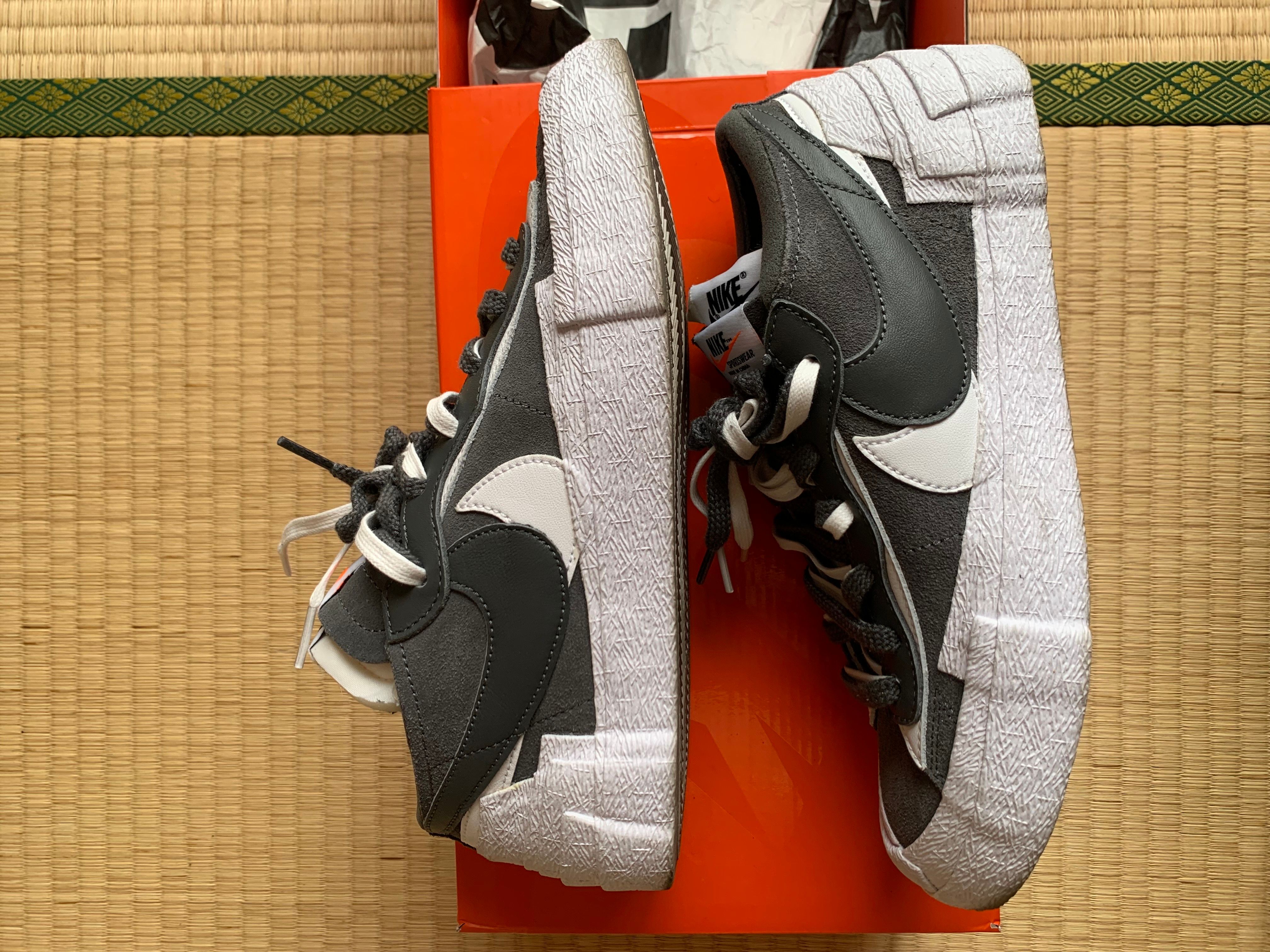 Sacai × Nike Blazer Low "Iron Grey"
