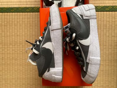 Sacai × Nike Blazer Low "Iron Grey"