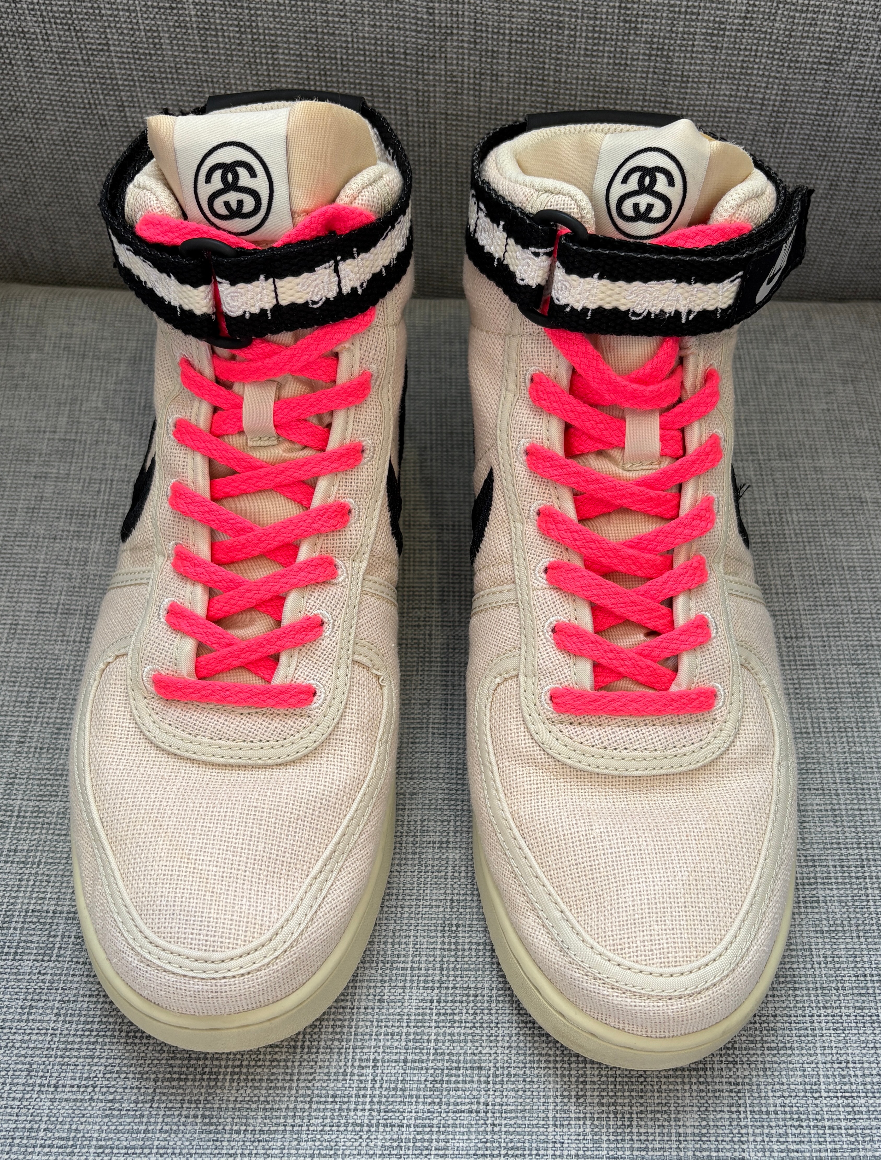 Stussy × Nike Vandal High "Fossil"