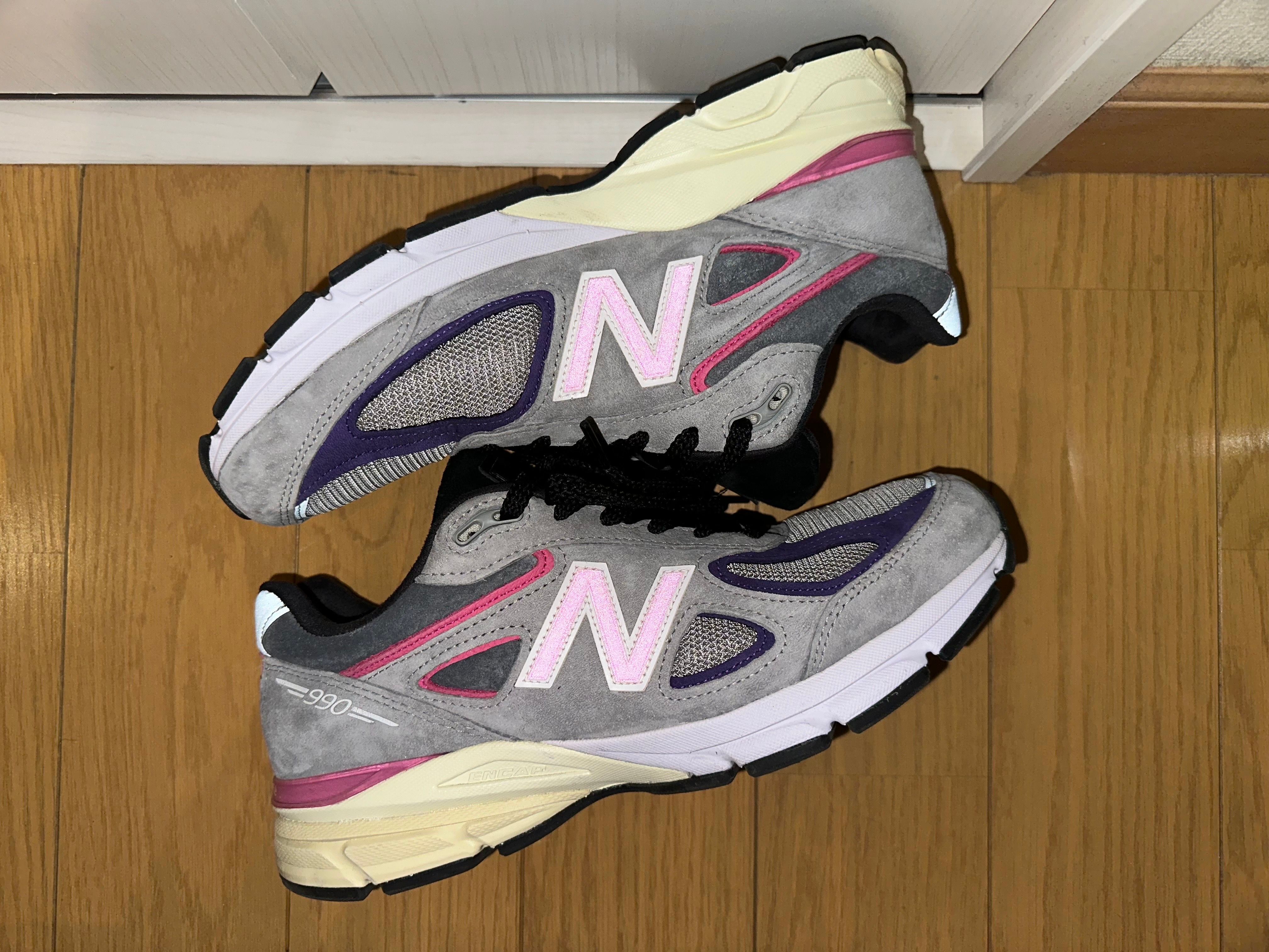 KITH × UNITED ARROWS & SONS × New Balance 990V4 "Smoked Pearl"