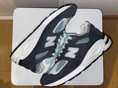 KITH Ronnie Fieg × New Balance 990V2 "Steel Blue"