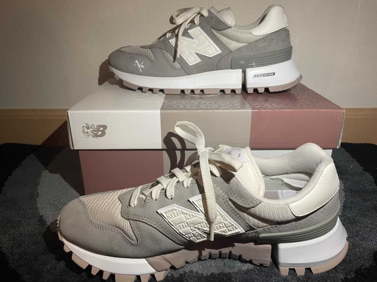 KITH × New Balance RC1300 10th Anniversary "Elephant Skin/Safari"