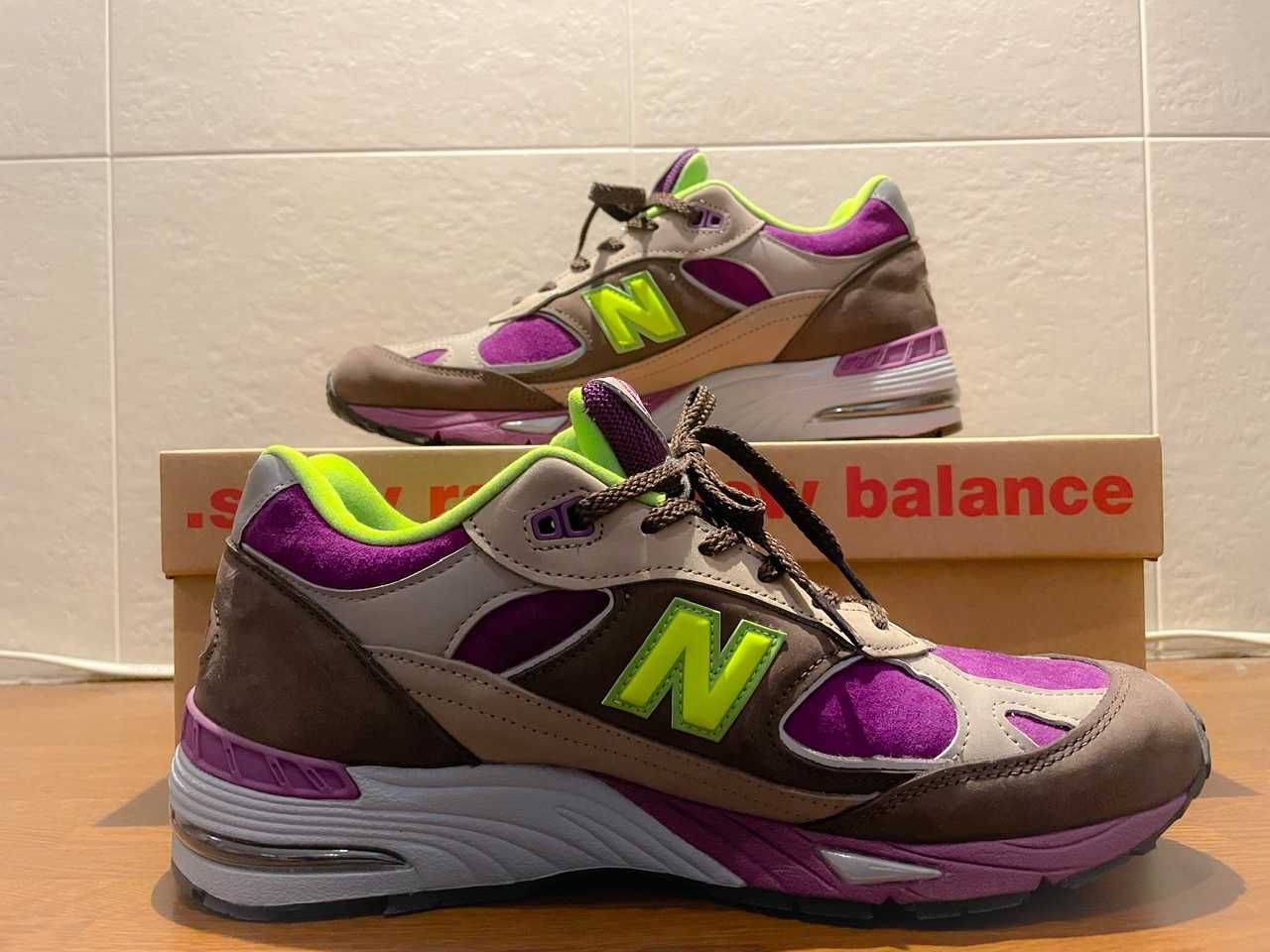 Stray Rats × New Balance 991 Made In England "Purple"