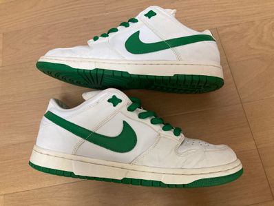 Nike SB Dunk Low Pro "White Classic Green"