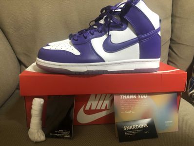 NIKE DUNK HIGH Women's "VARSITY PURPLE"