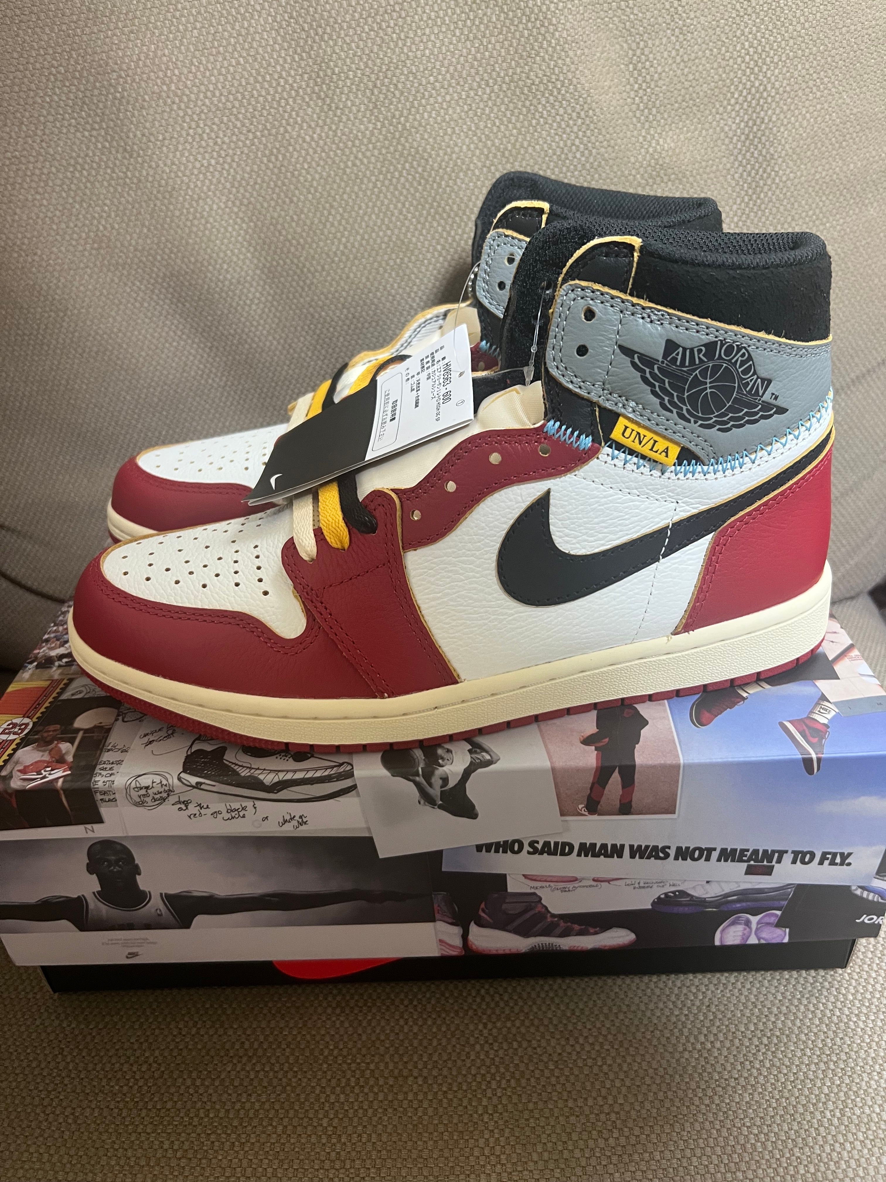 UNION × Nike Air Jordan 1 Retro High OG "Chicago/Shadow"