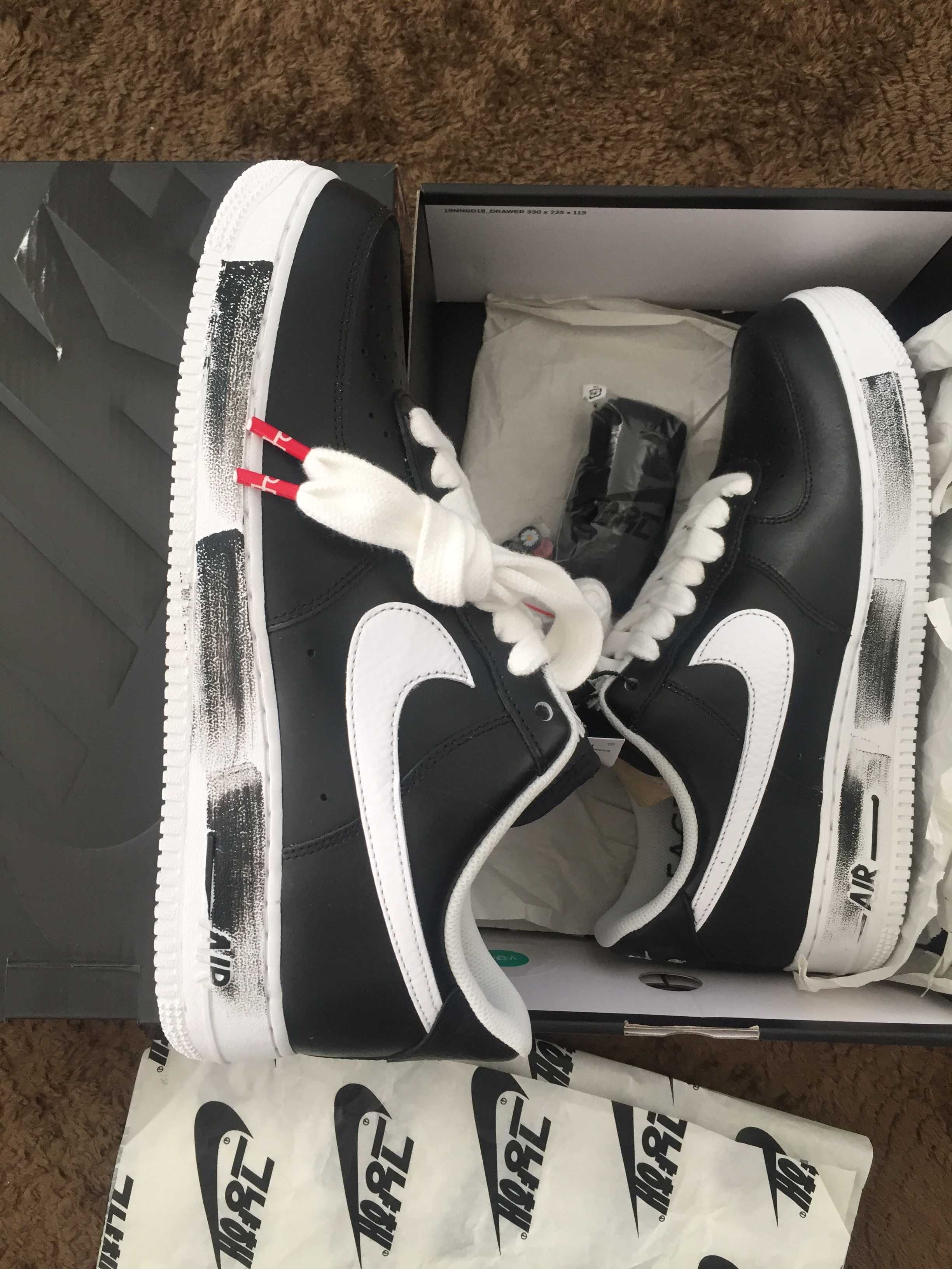 PEACEMINUSONE × Nike Air Force 1 Low Para Noise "Black" / G-DRAGON