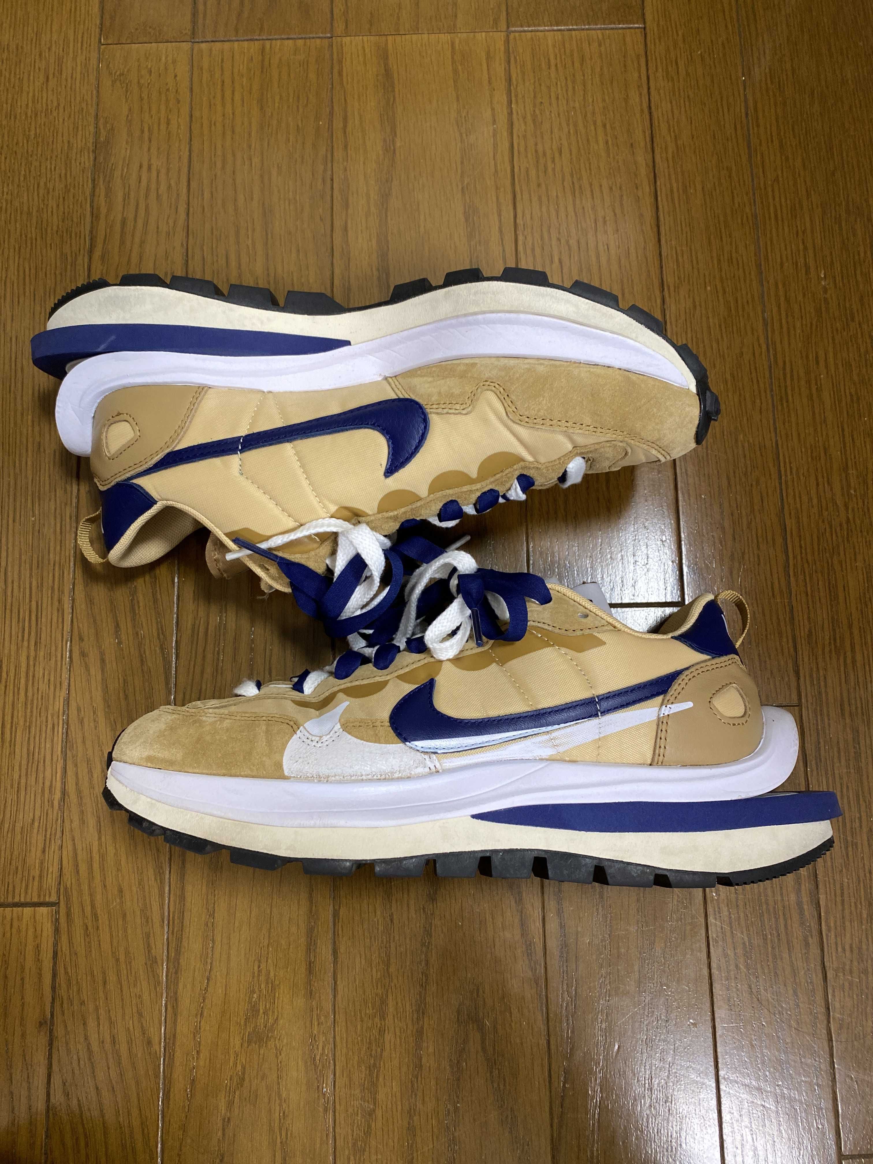 Sacai × Nike Vapor Waffle "Sesame And Blue Void"