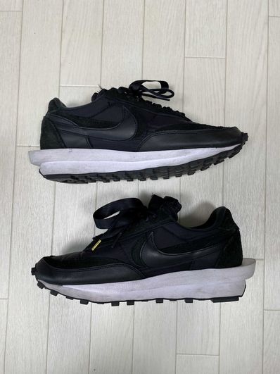 sacai × Nike LDV Waffle "Triple Black"